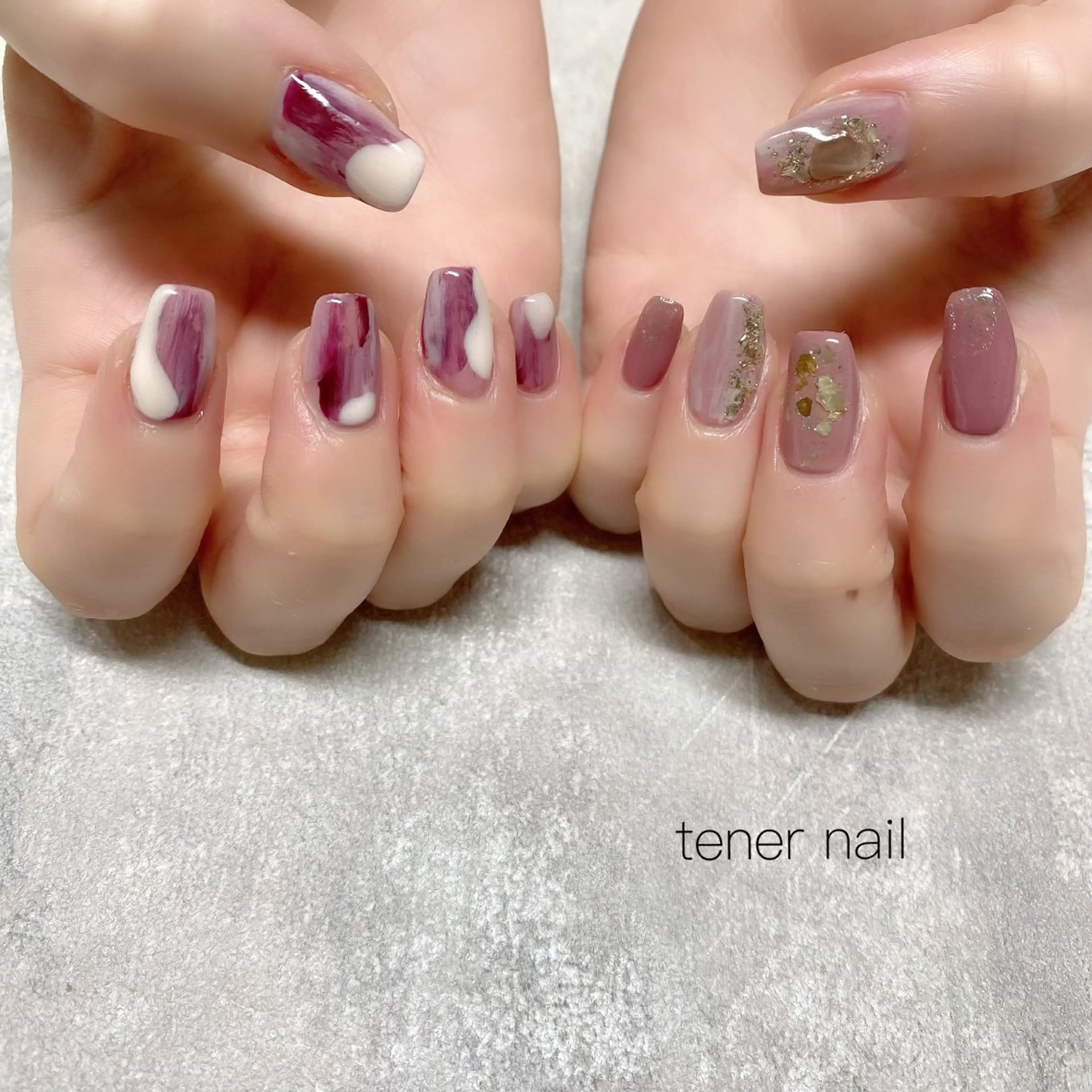 ネイル ニュアンスネイル テネルネイル tener nailのネイルデザイン