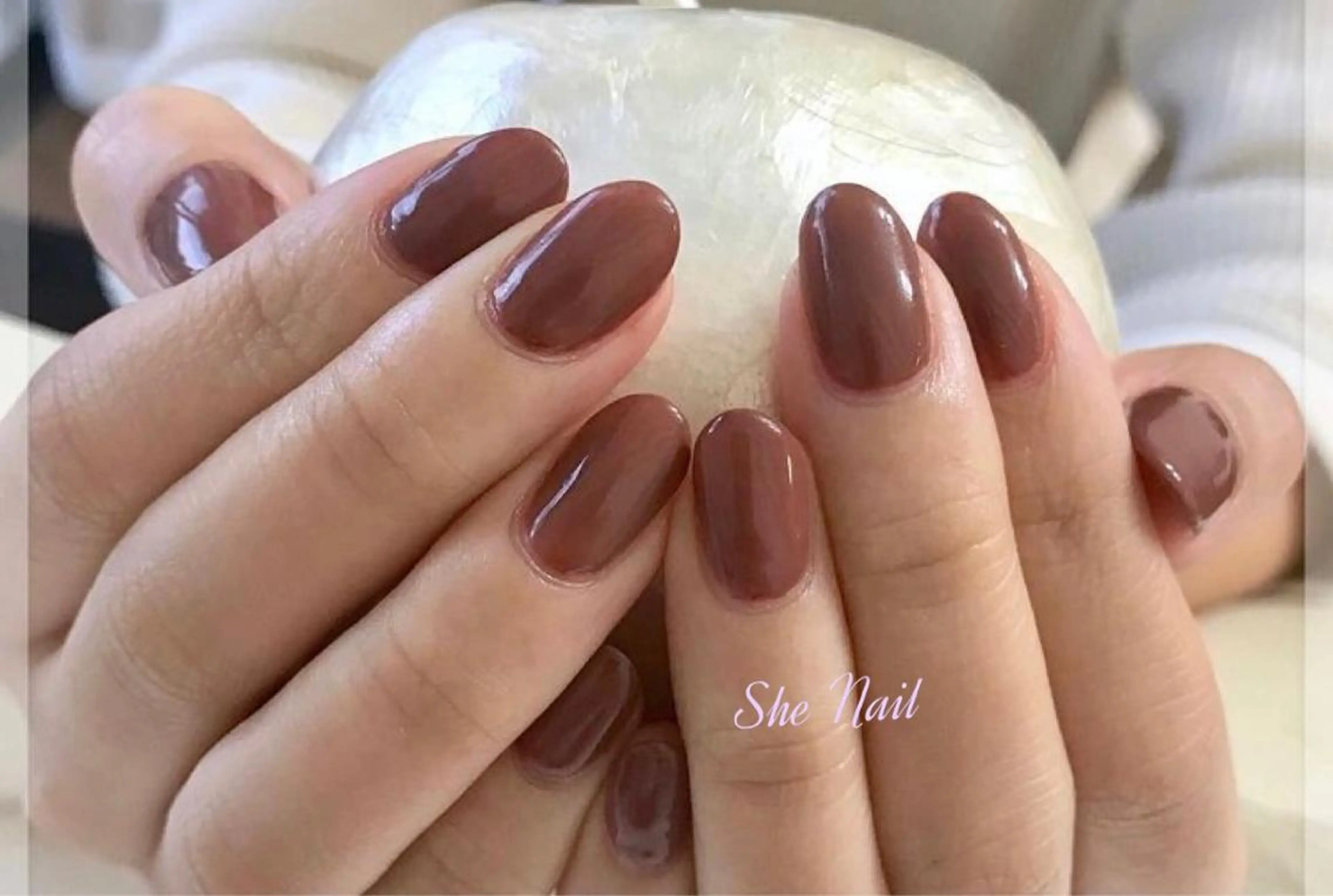 ネイル ワンカラーネイル ハンドネイル ISA_ BELLAのネイルデザイン