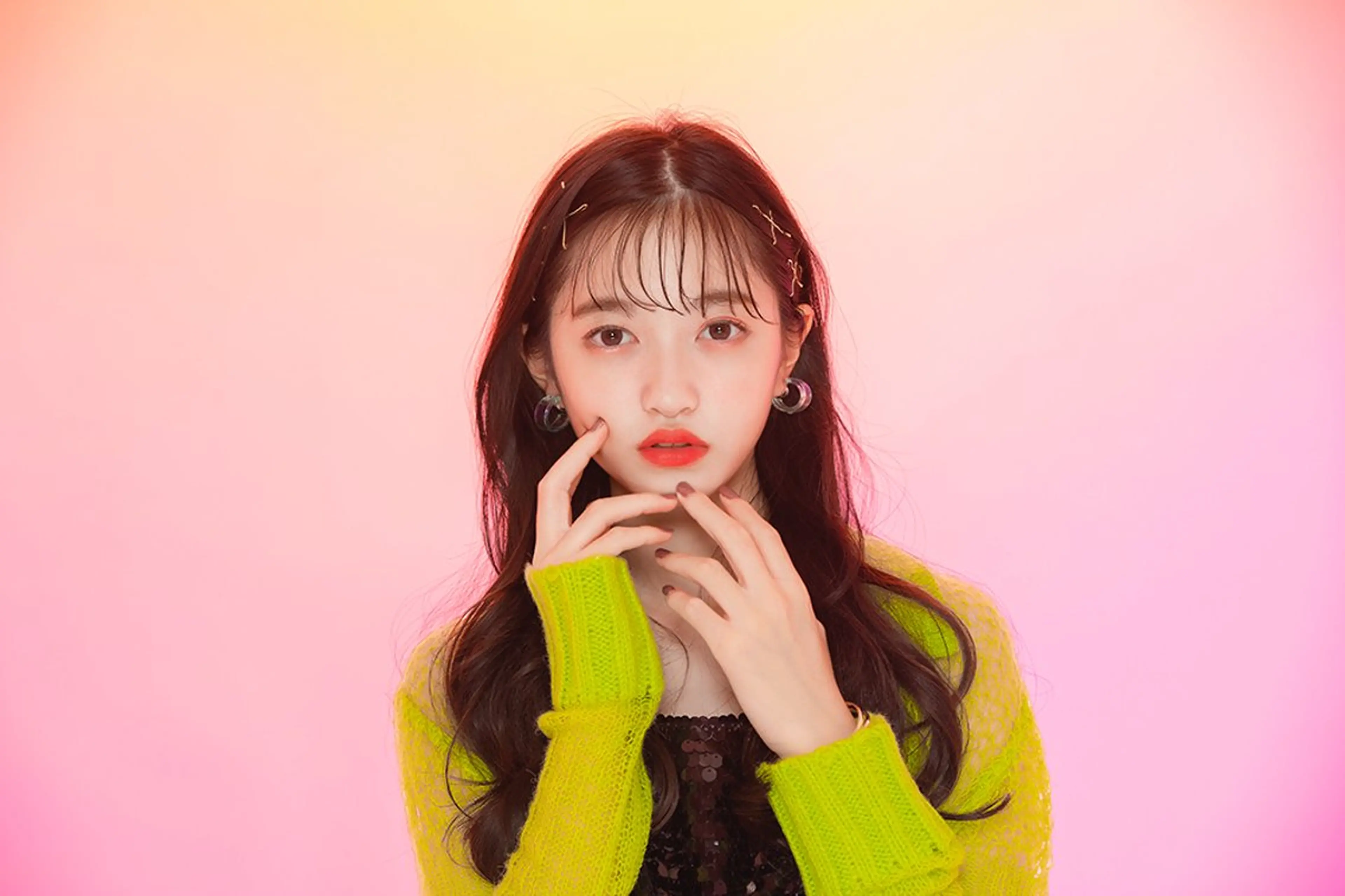 ロング カラー ニコル ヘアメイクのその他イメージ