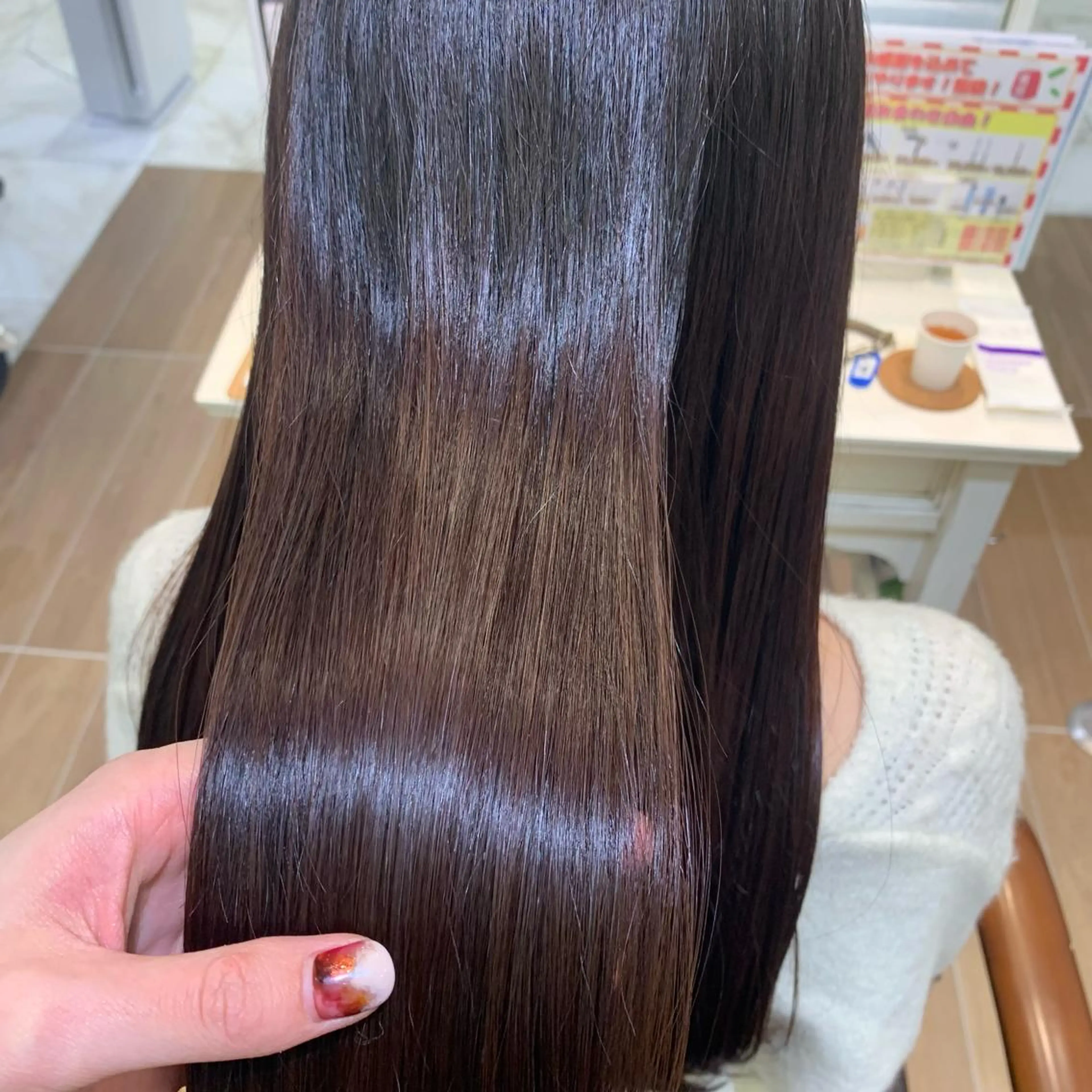 ロング 白髪染め /増田桃子のヘアスタイル