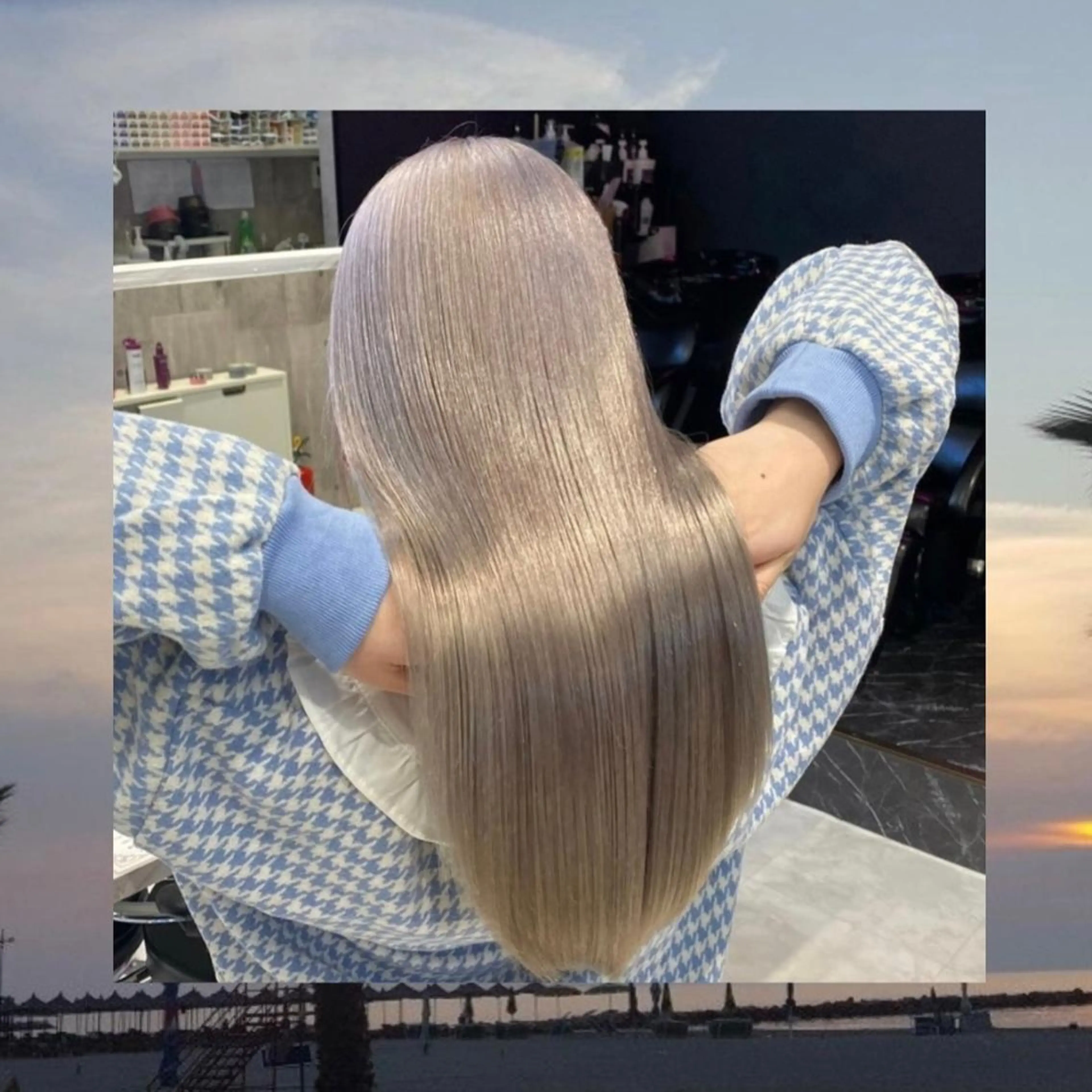 セミロング カラー パーマ ヘアアレンジ メンズ キッズ ネイル マツエク・マツパ アイブロウ ハイトーンNo.1 👩🏼NaGiSaのヘアスタイル