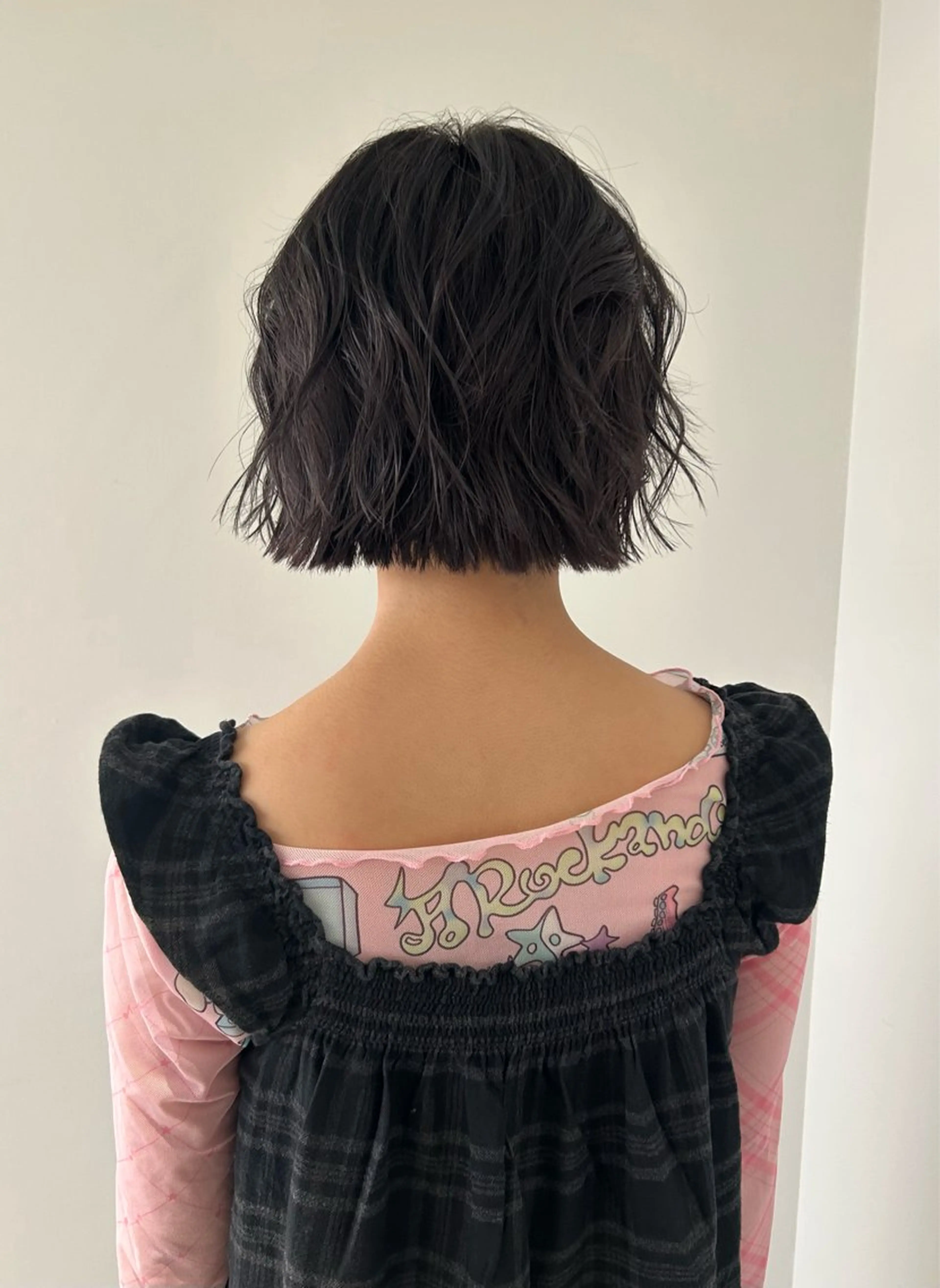 ショート カラー ヘアカラー トリートメント ケアパーマ/ケアブリ ーチdaisukeのヘアスタイル