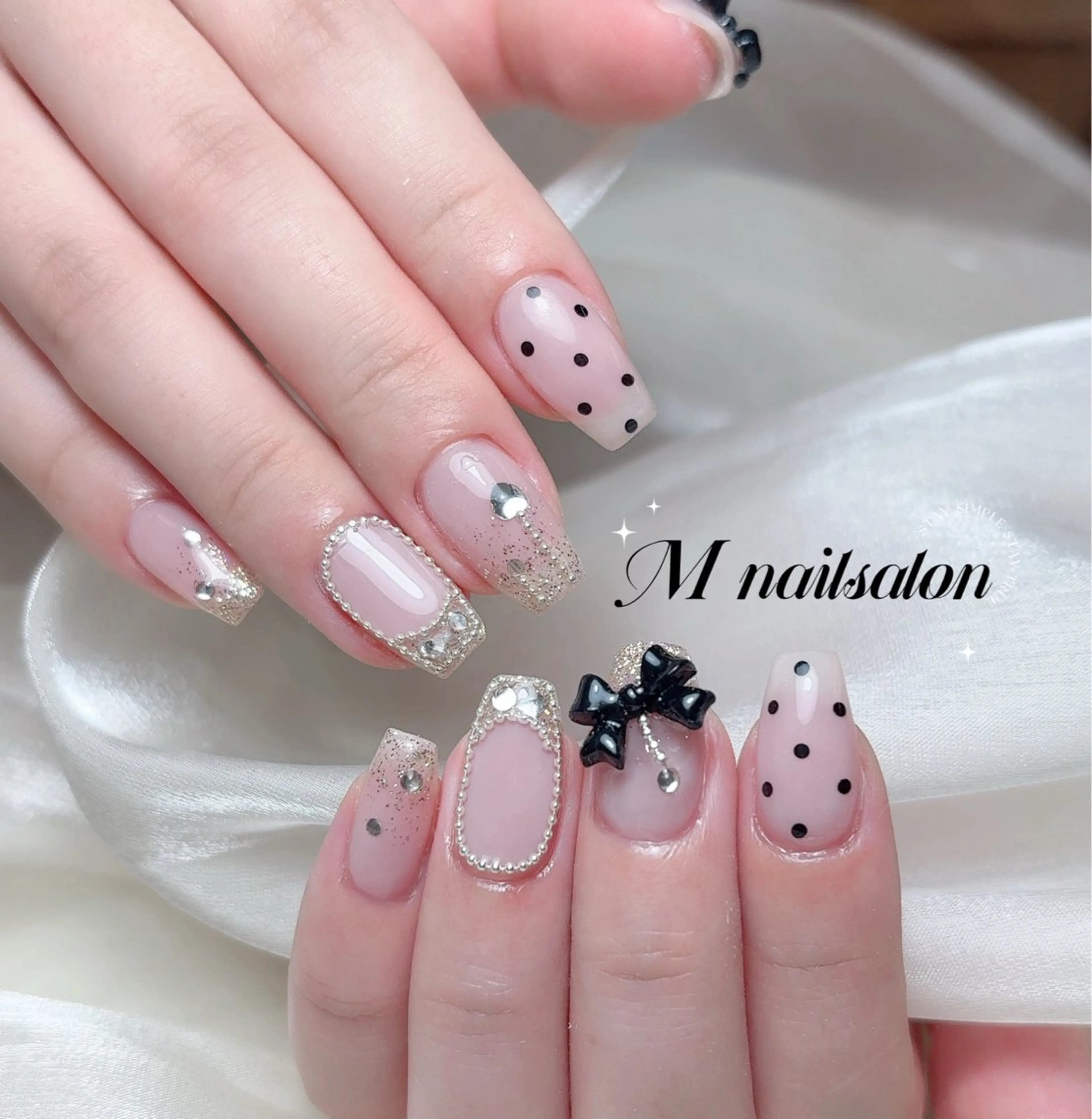 ネイル M🌷nail 長さだし専門店のネイルデザイン