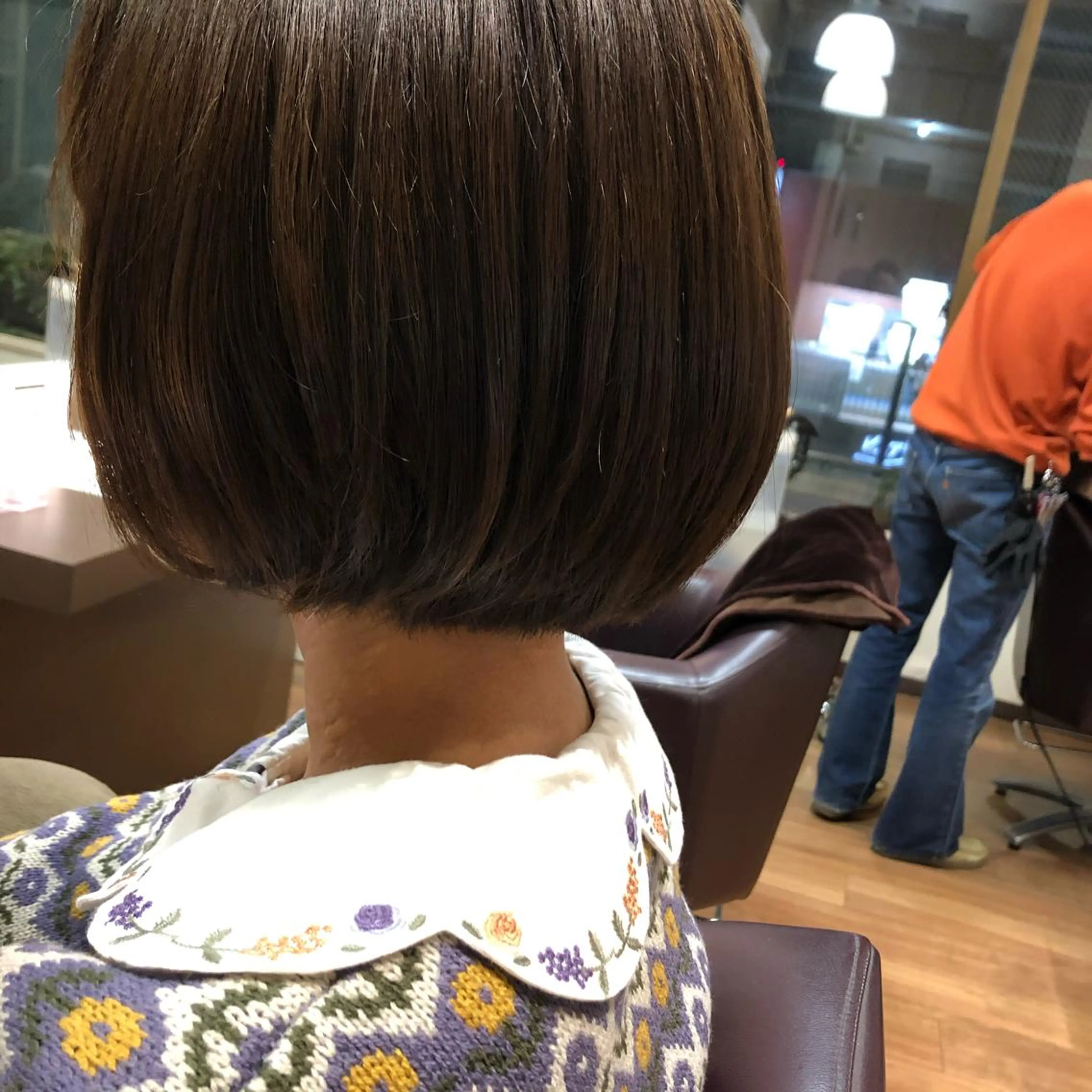 ミディアム 佐川 絢のヘアスタイル