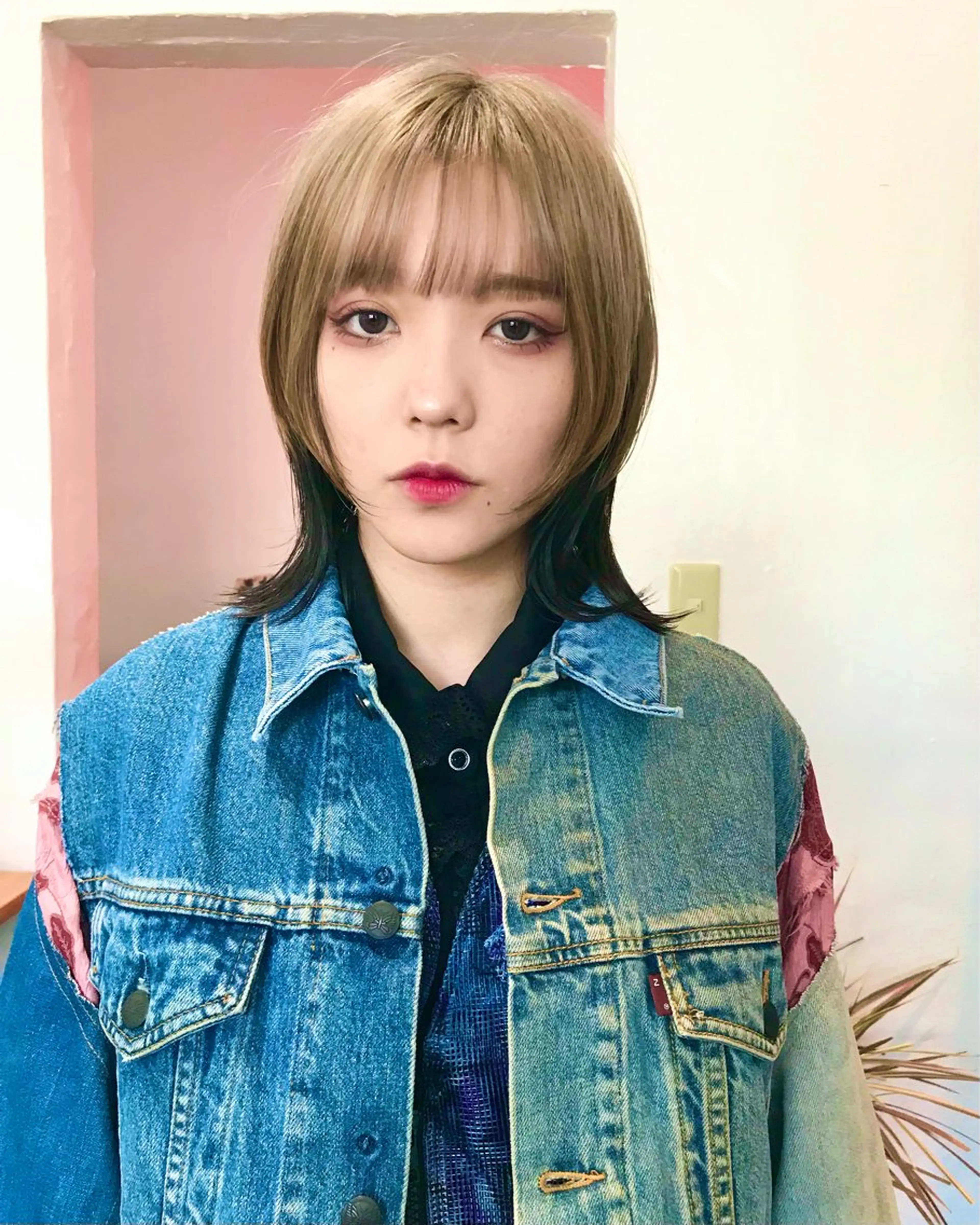 ミディアム レイヤーカット Yim.hair RYUのヘアスタイル