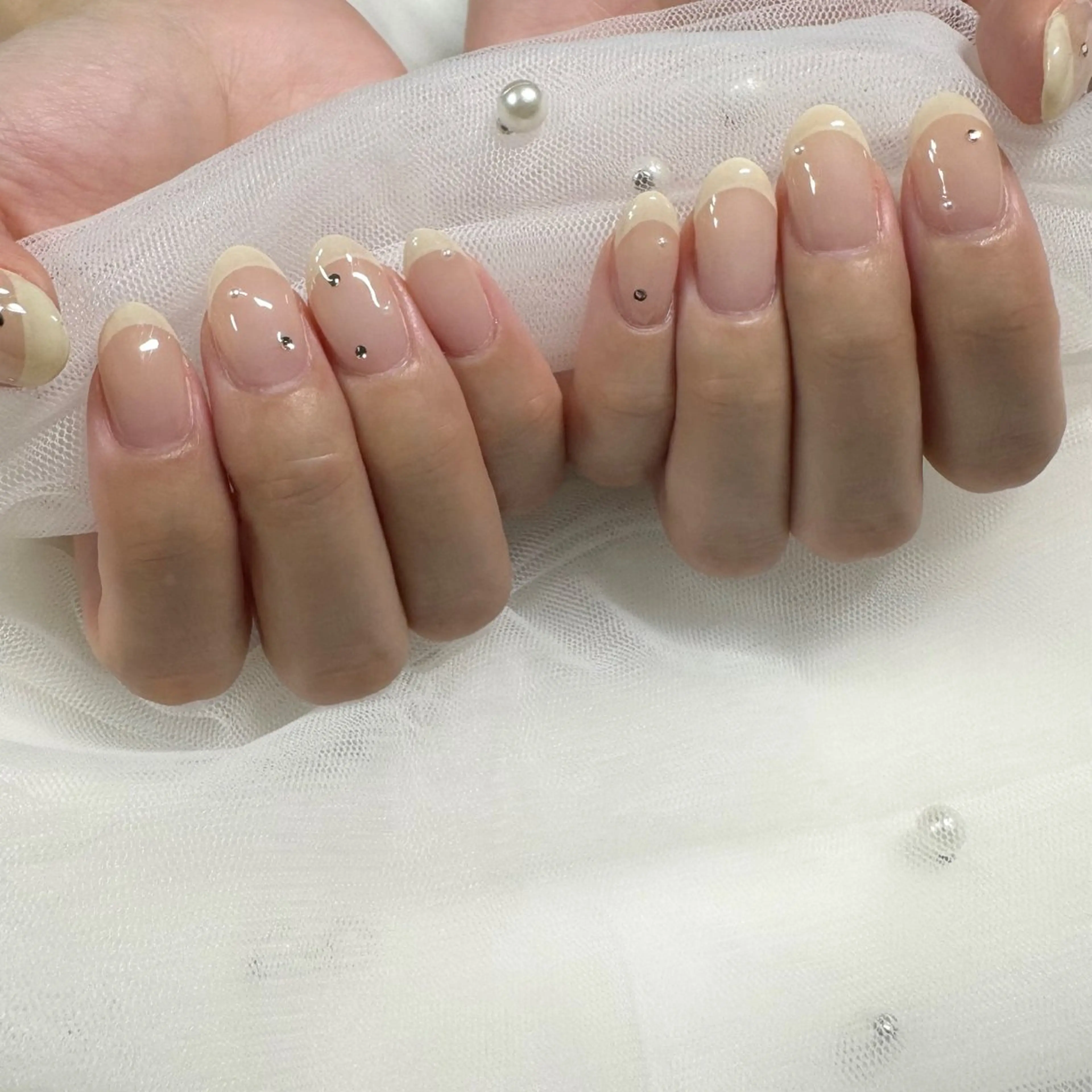 ネイル ジェルネイル シンプルネイル 東 千夏のネイルデザイン