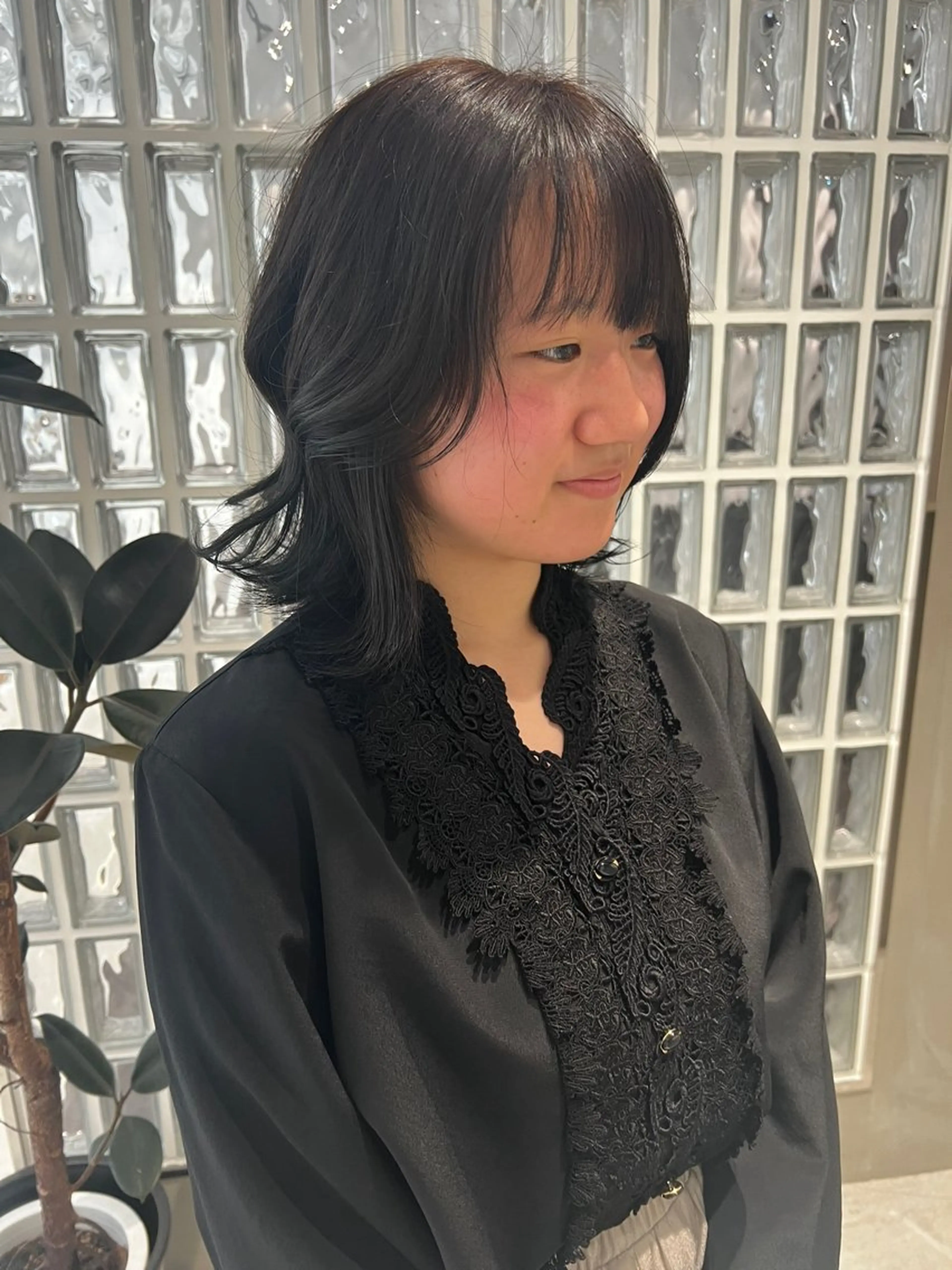 ミディアム カラー ブリーチ 透明感カラー ヘアカラー トリートメント qiie/ワンカラー メンズカット/カラーのヘアスタイル