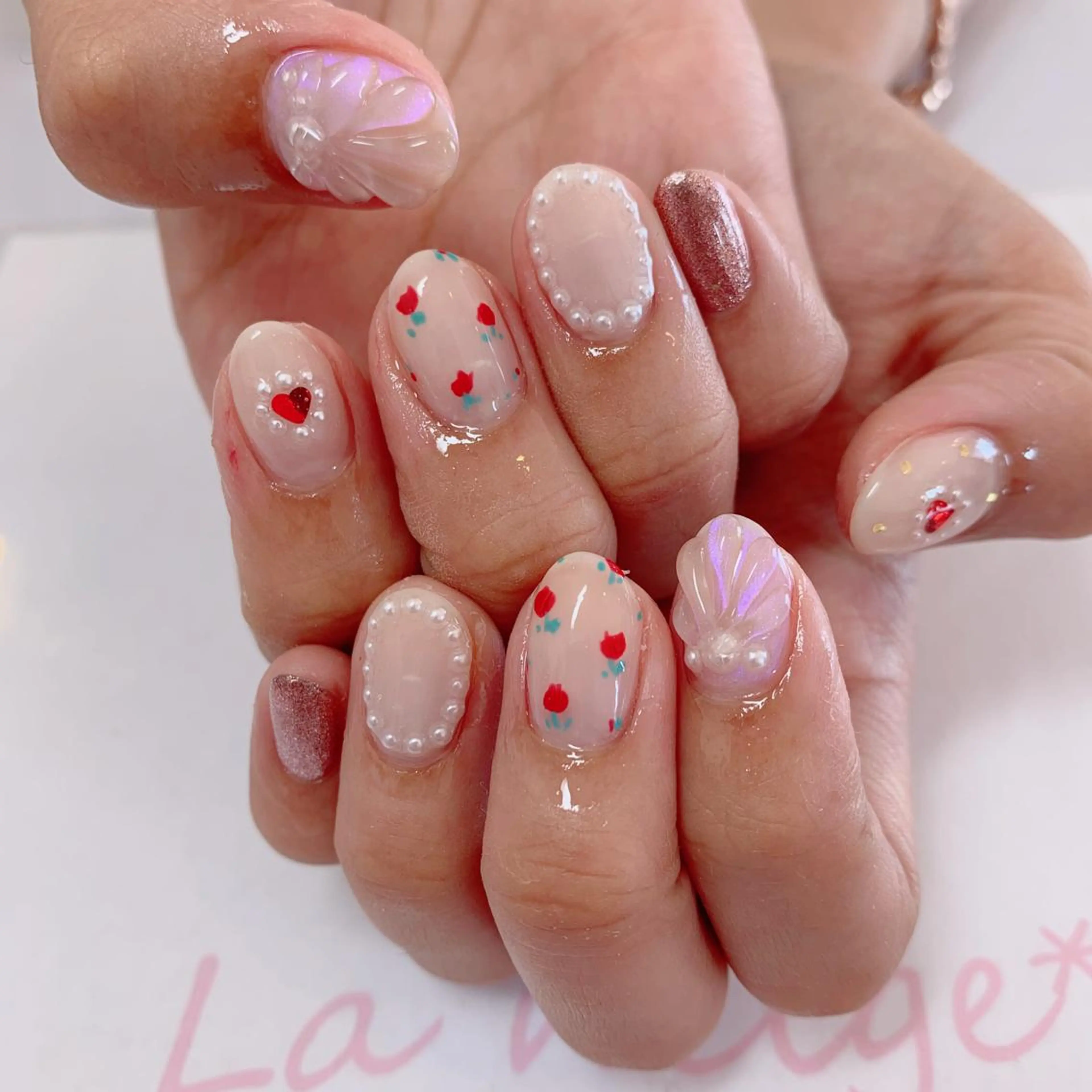 ネイル La neige* yuki 🐩🌙のネイルデザイン