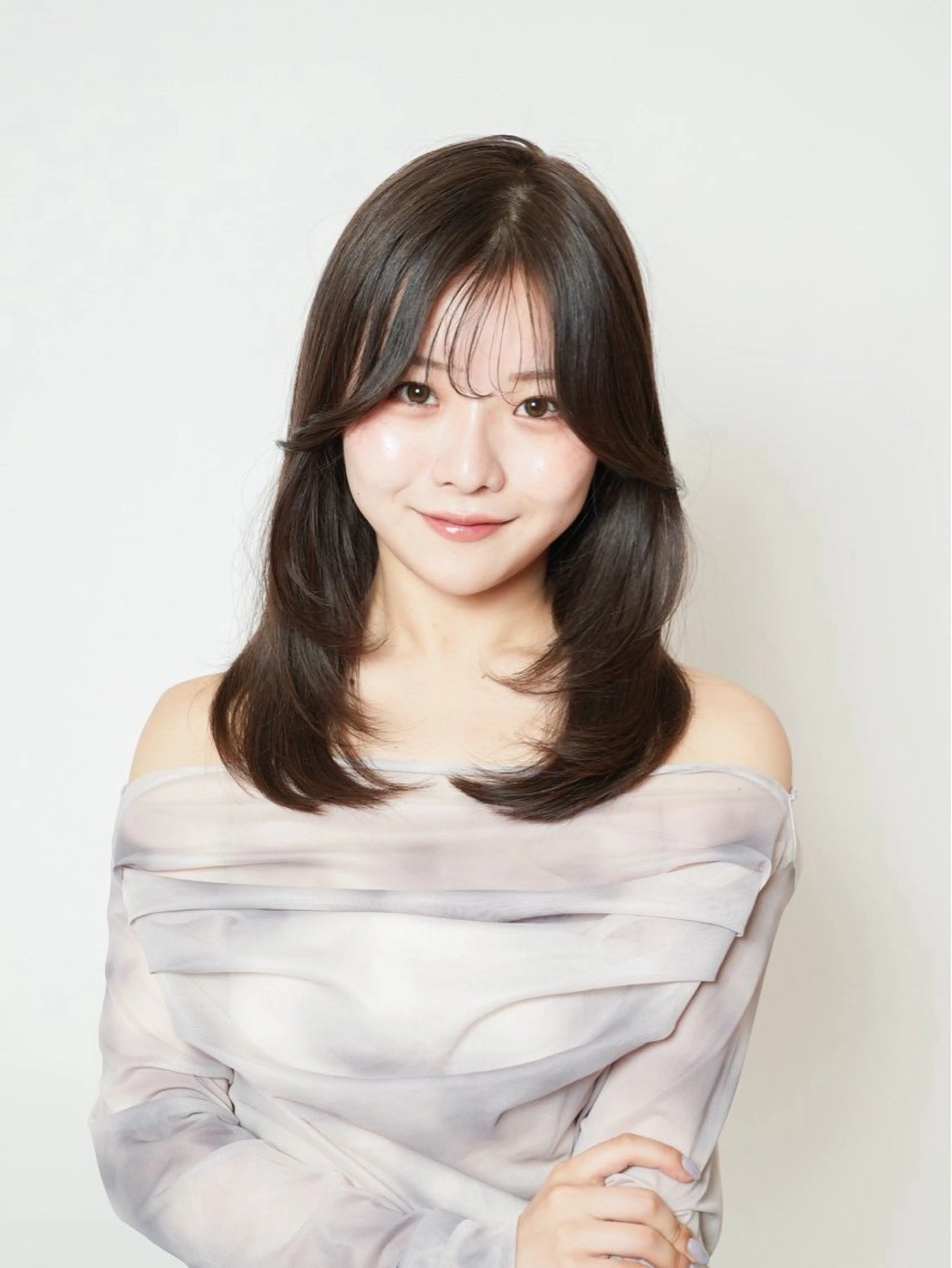 ロング ヘアカラー 🫧透明感カラー /艶髪すなお🧸のヘアスタイル