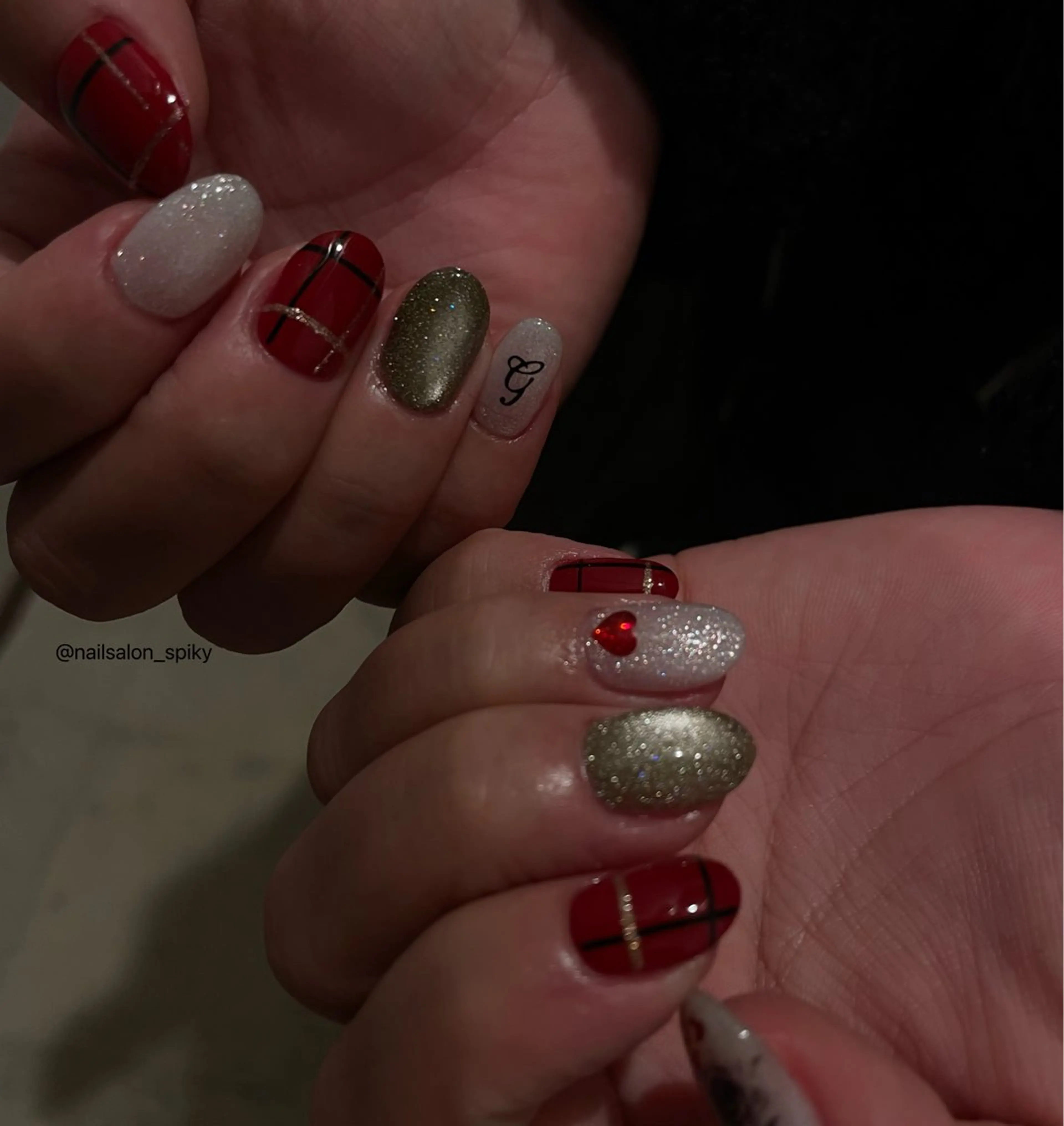 ネイル Spiky とうげ ふうかのネイルデザイン