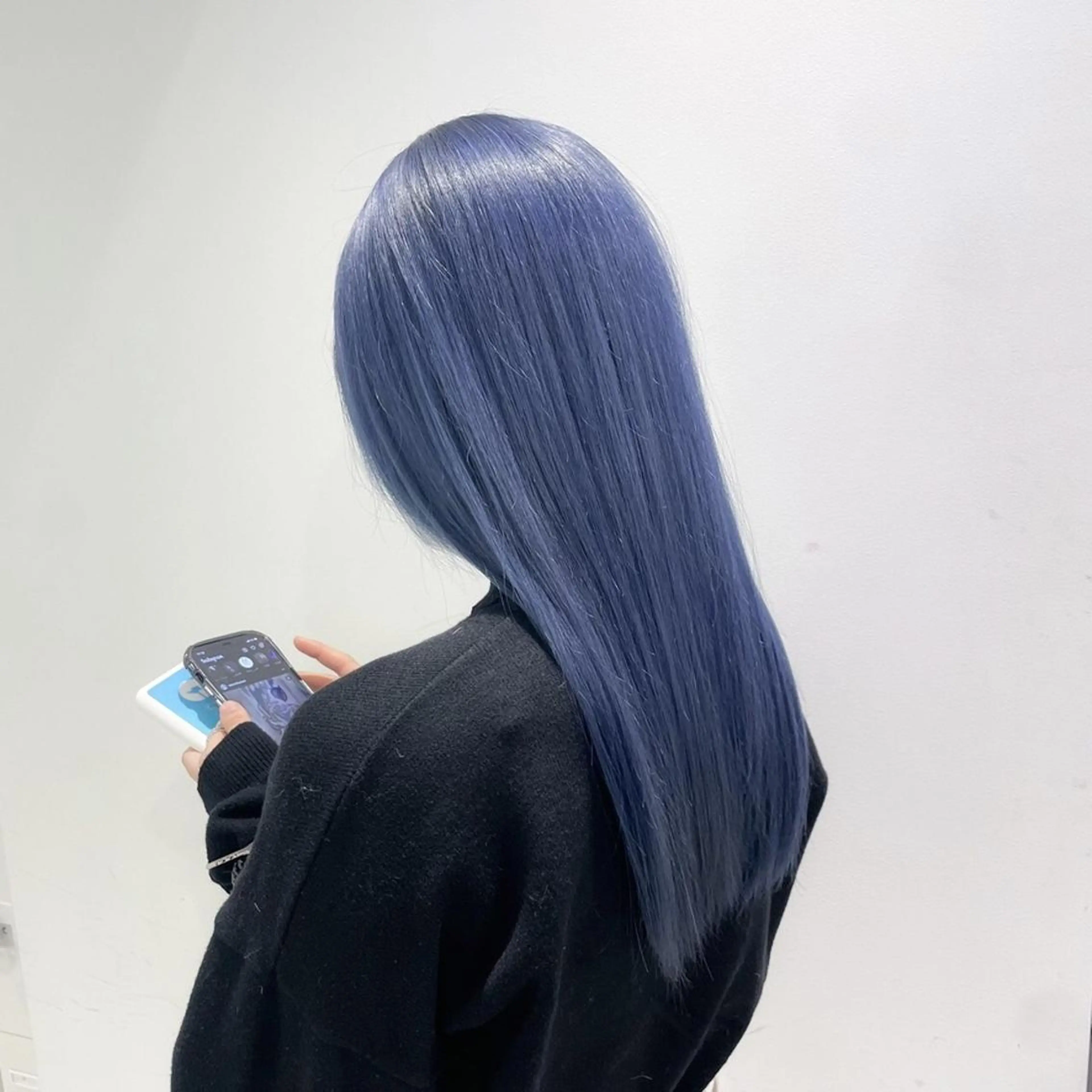 カラー 大人っぽ韓国ヘア 寒色💙yuma💙のヘアスタイル