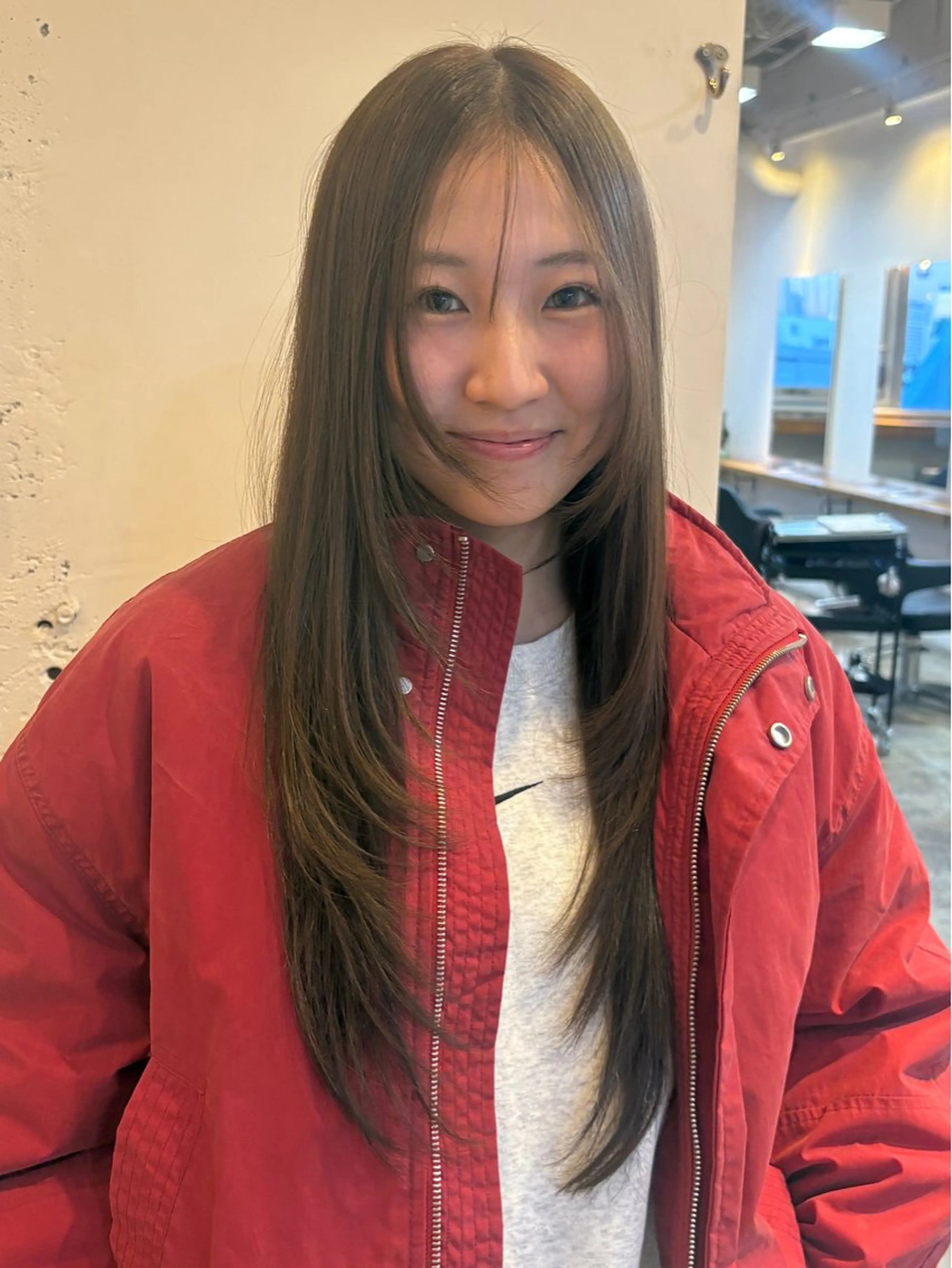 ロング カラー 韓国ヘア/wカラー レイヤー/RIN🎀のヘアスタイル