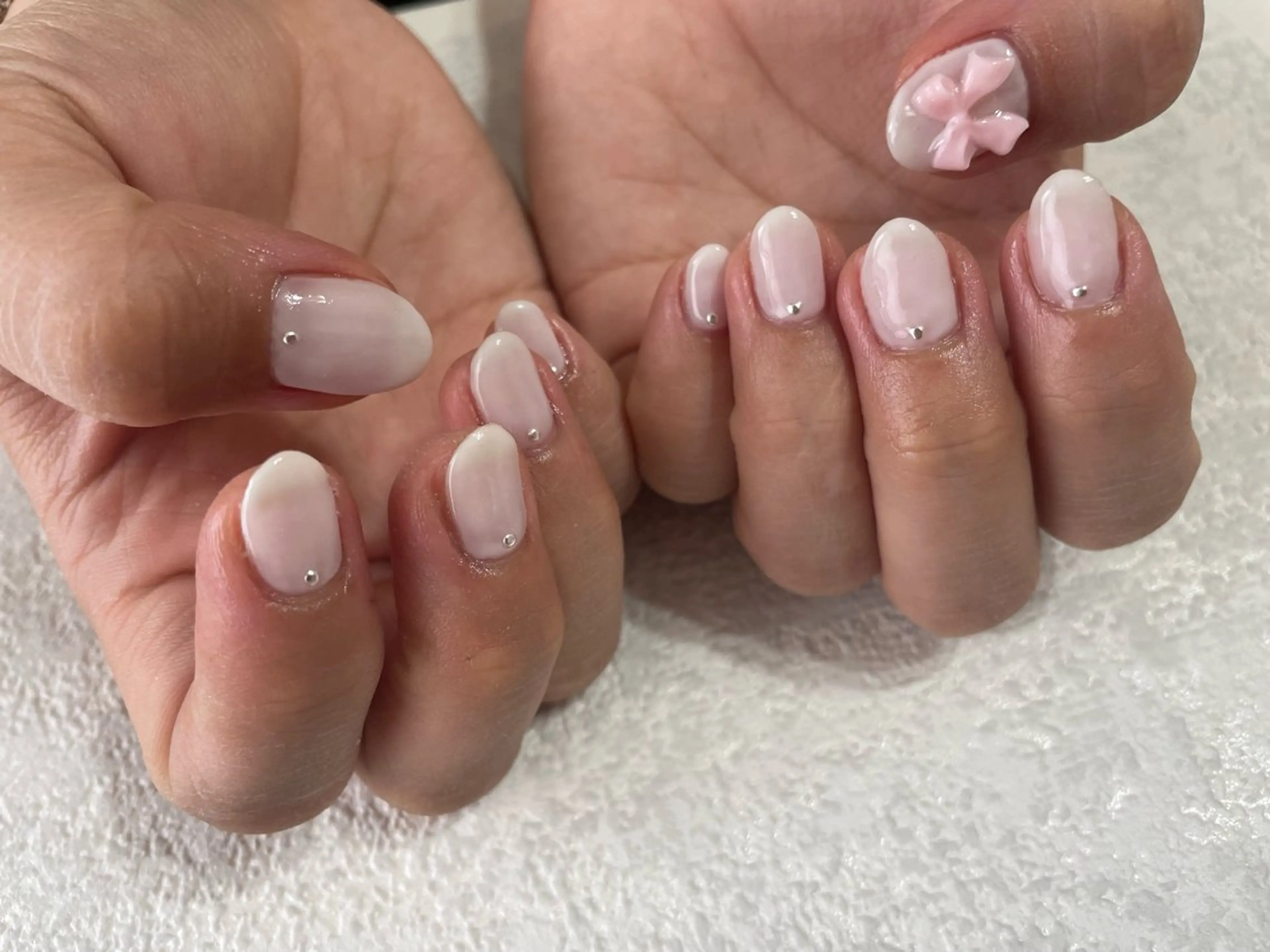 ネイル ジェルネイル メンズネイル パラジェル 春ネイル ワンホンネイル kikinail 溝の口のネイルデザイン