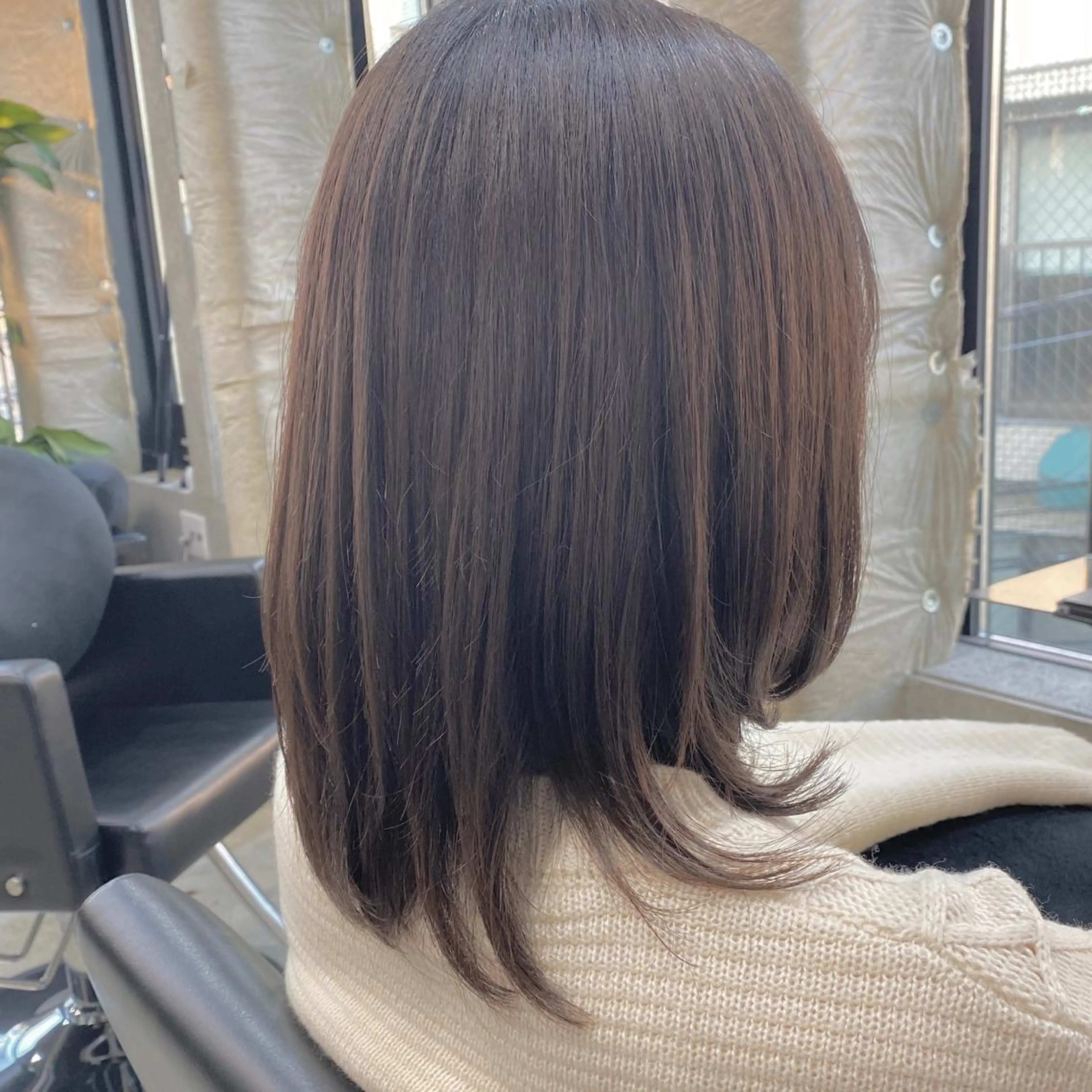 ミディアム ♡HARUKA/縮毛 /髪質改善/BOBのヘアスタイル