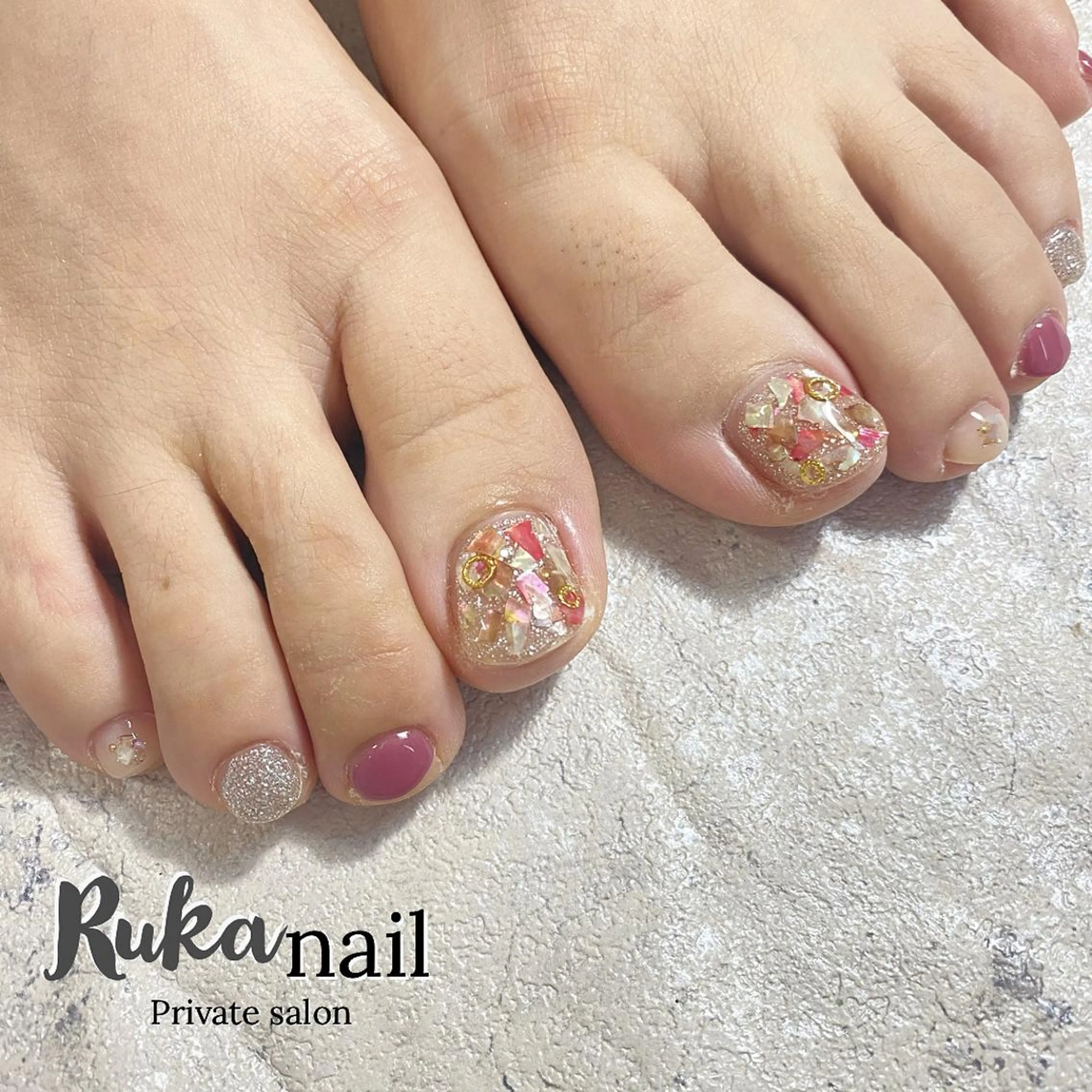 ネイル Ruka nail 【ﾙｶ ﾈｲﾙ】のネイルデザイン