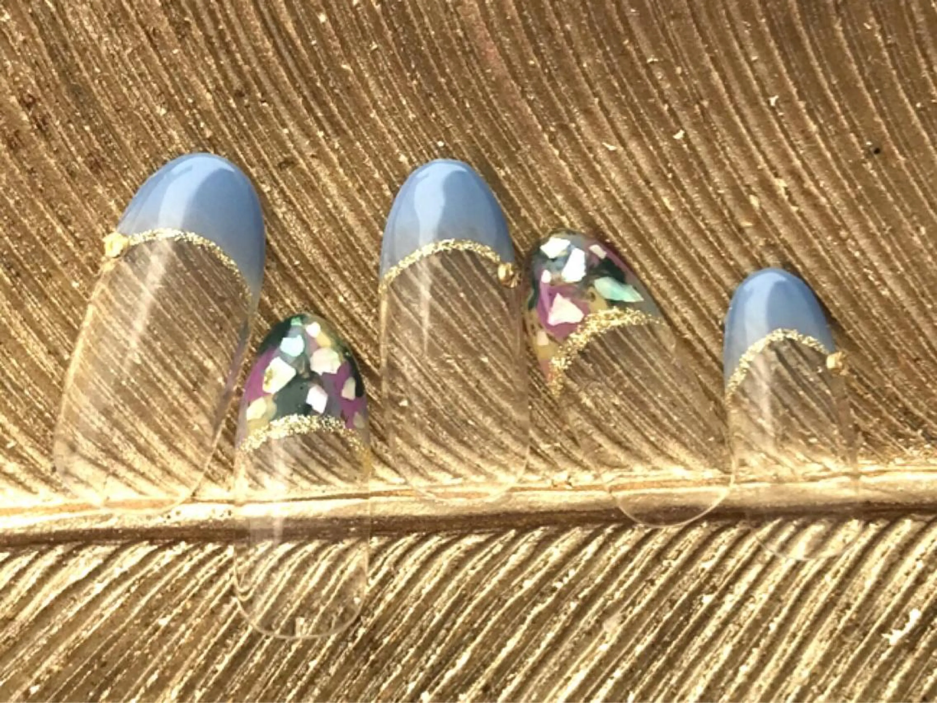 ネイル ストーンネイル Verest 西荻窪のネイルデザイン