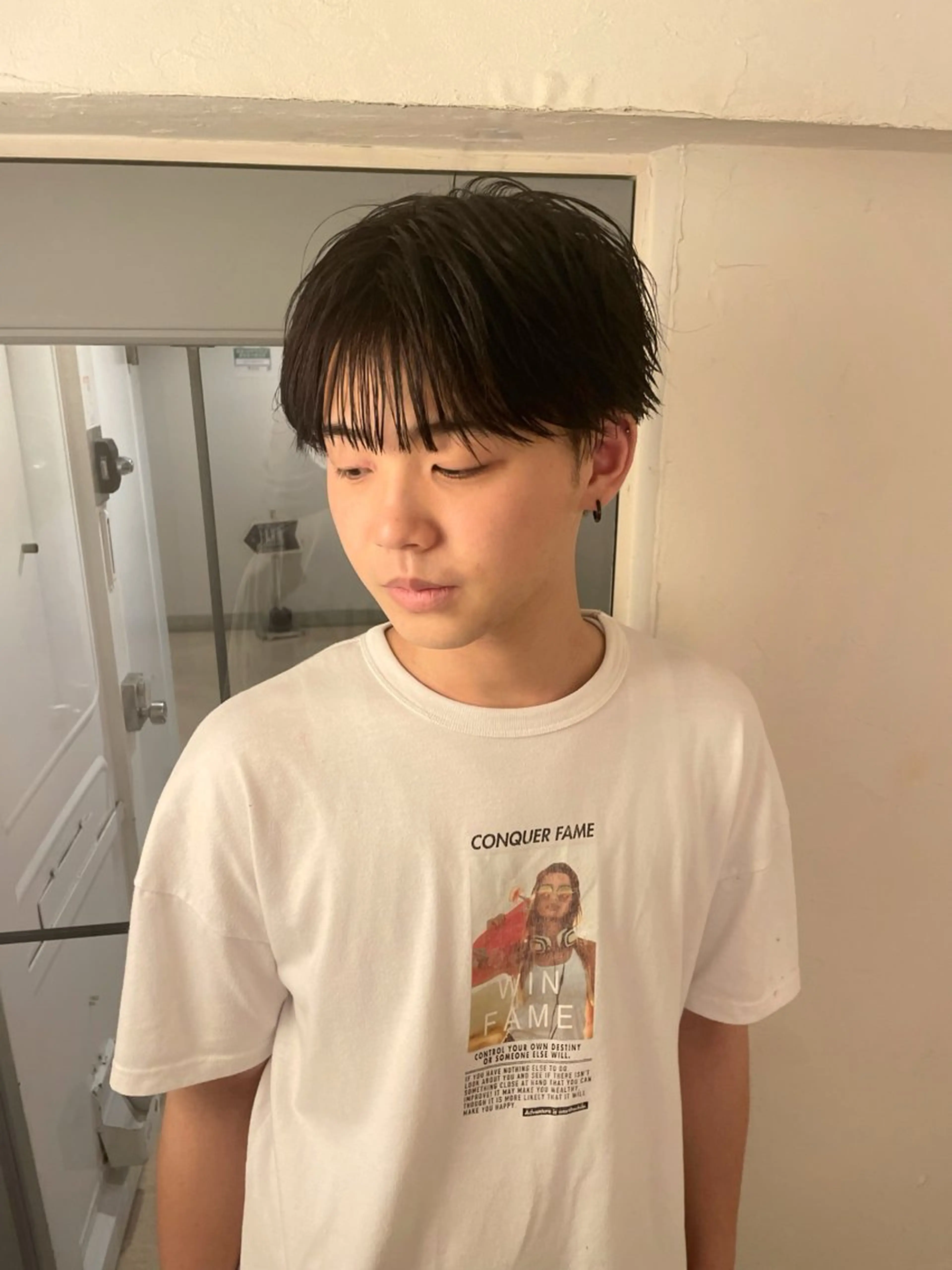 メンズ カット ありあ【カット、 パーマモデル】のヘアスタイル