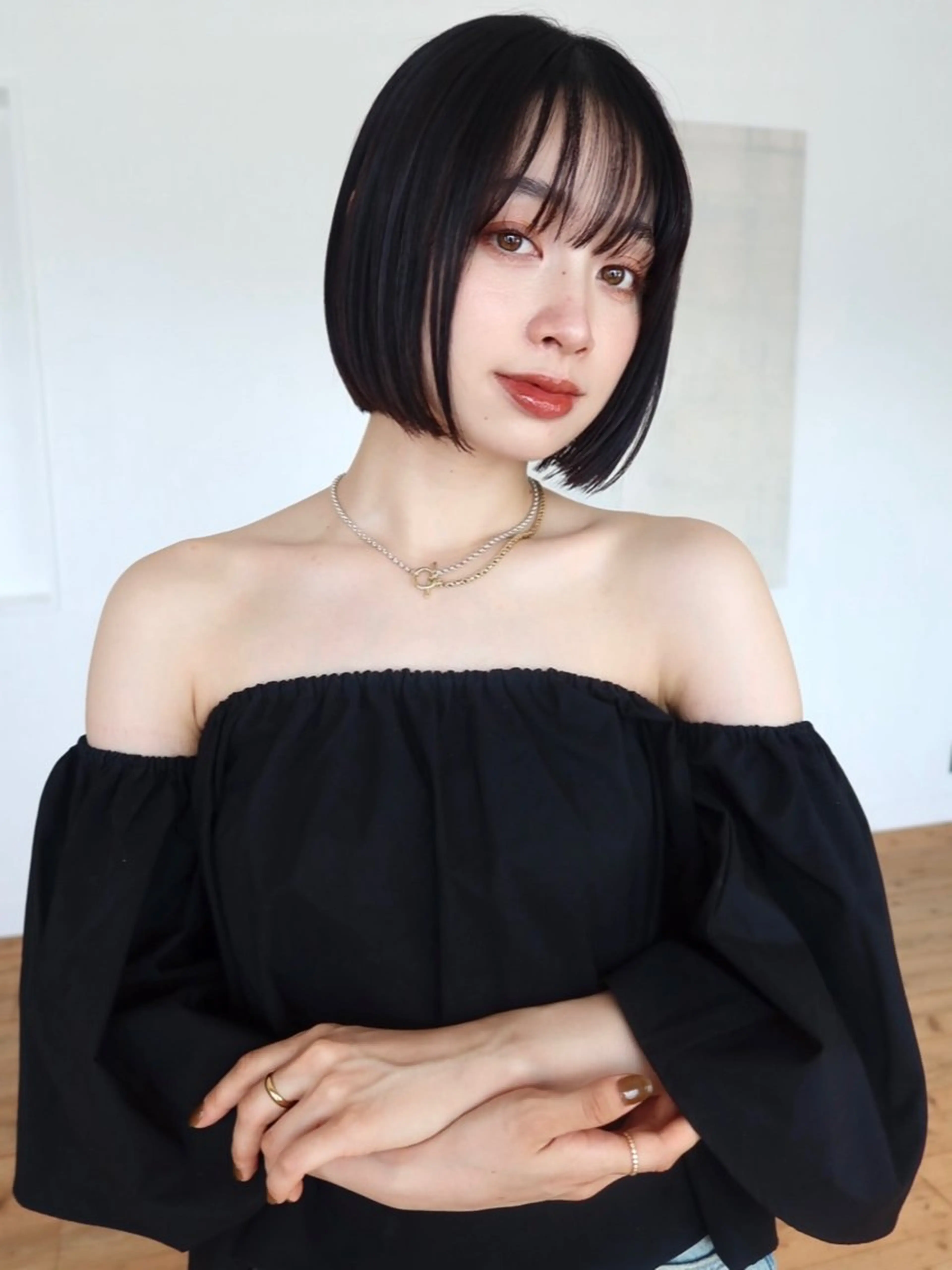 ショート 髪質改善 顔周りカット/透明感 カラー✂️MEIのヘアスタイル