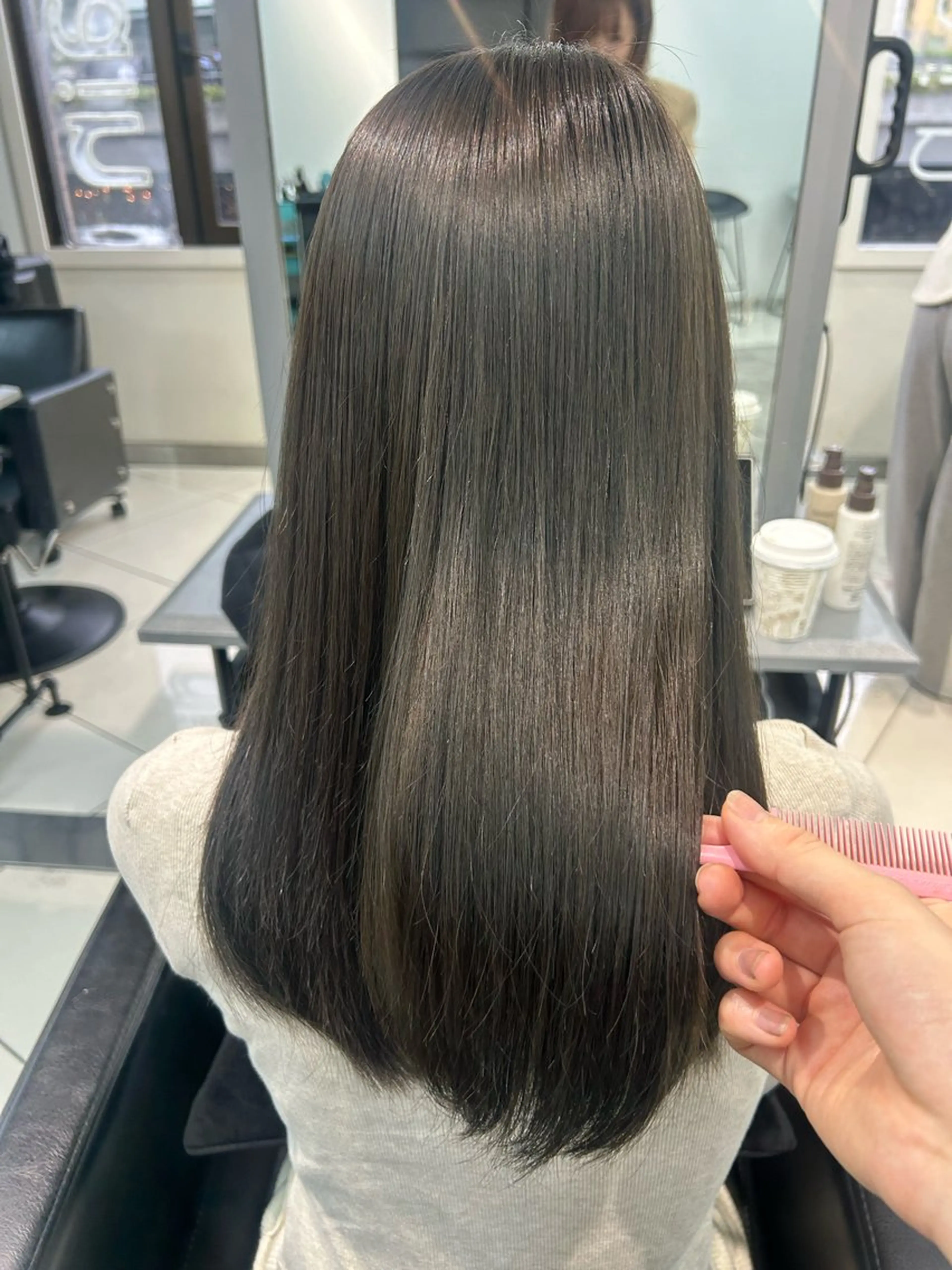 ロング カラー ヘアカラー 艶カラー💜 サヤカ ✰︎のヘアスタイル