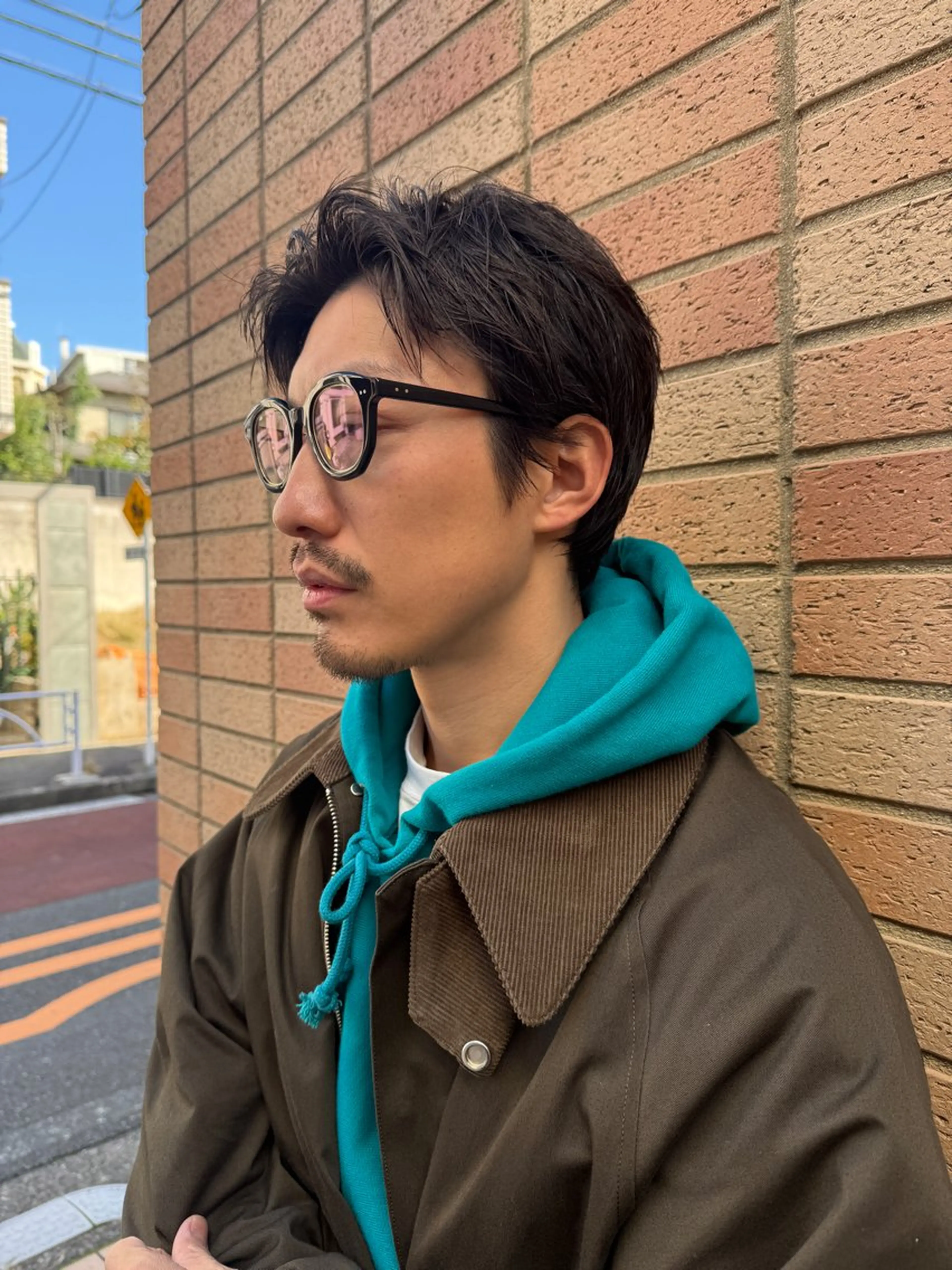 ショート メンズ カット メンズパーマ／ボブ 星本広海のヘアスタイル