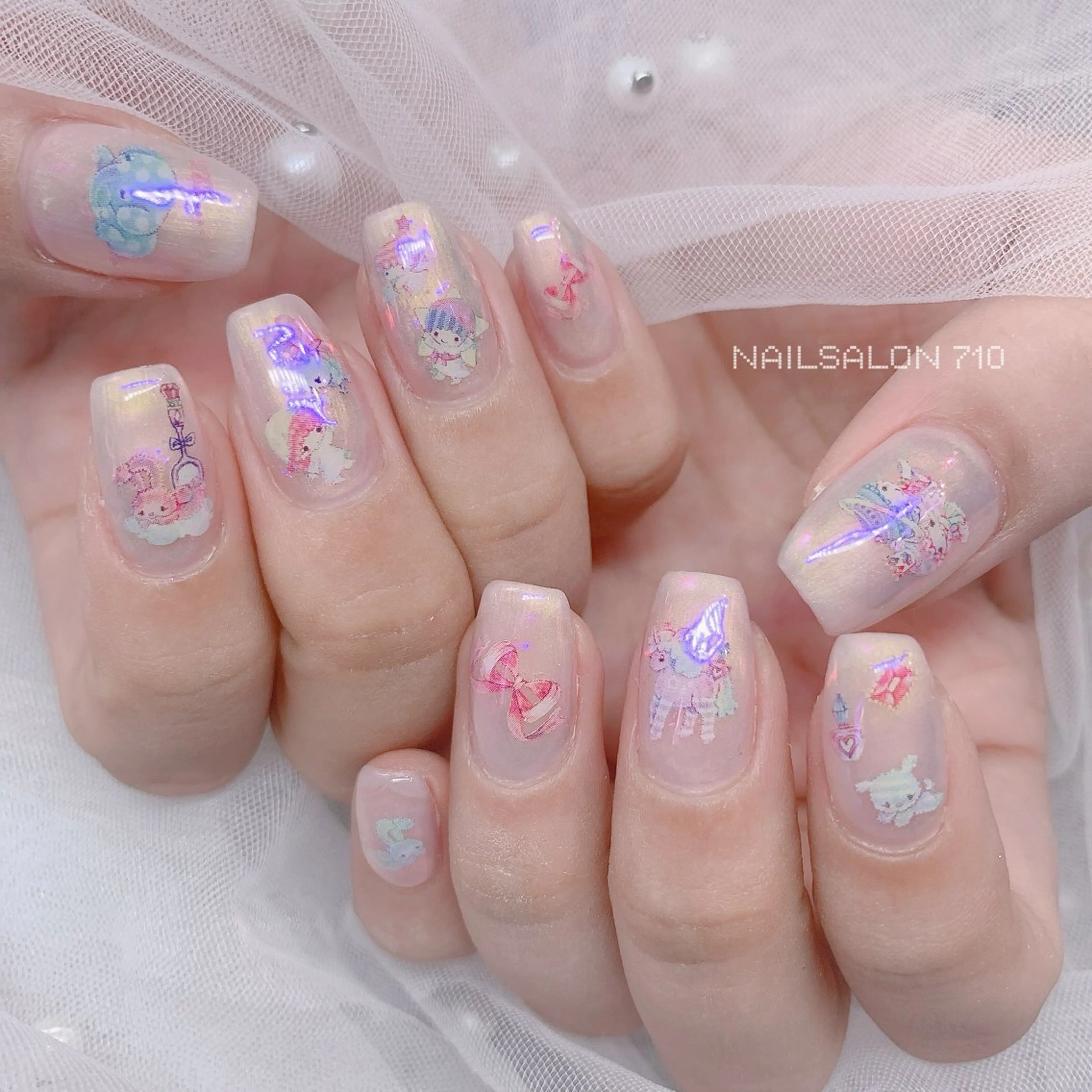 ネイル ハンドネイル フットネイル ナナイチゼロ I.Naoのネイルデザイン