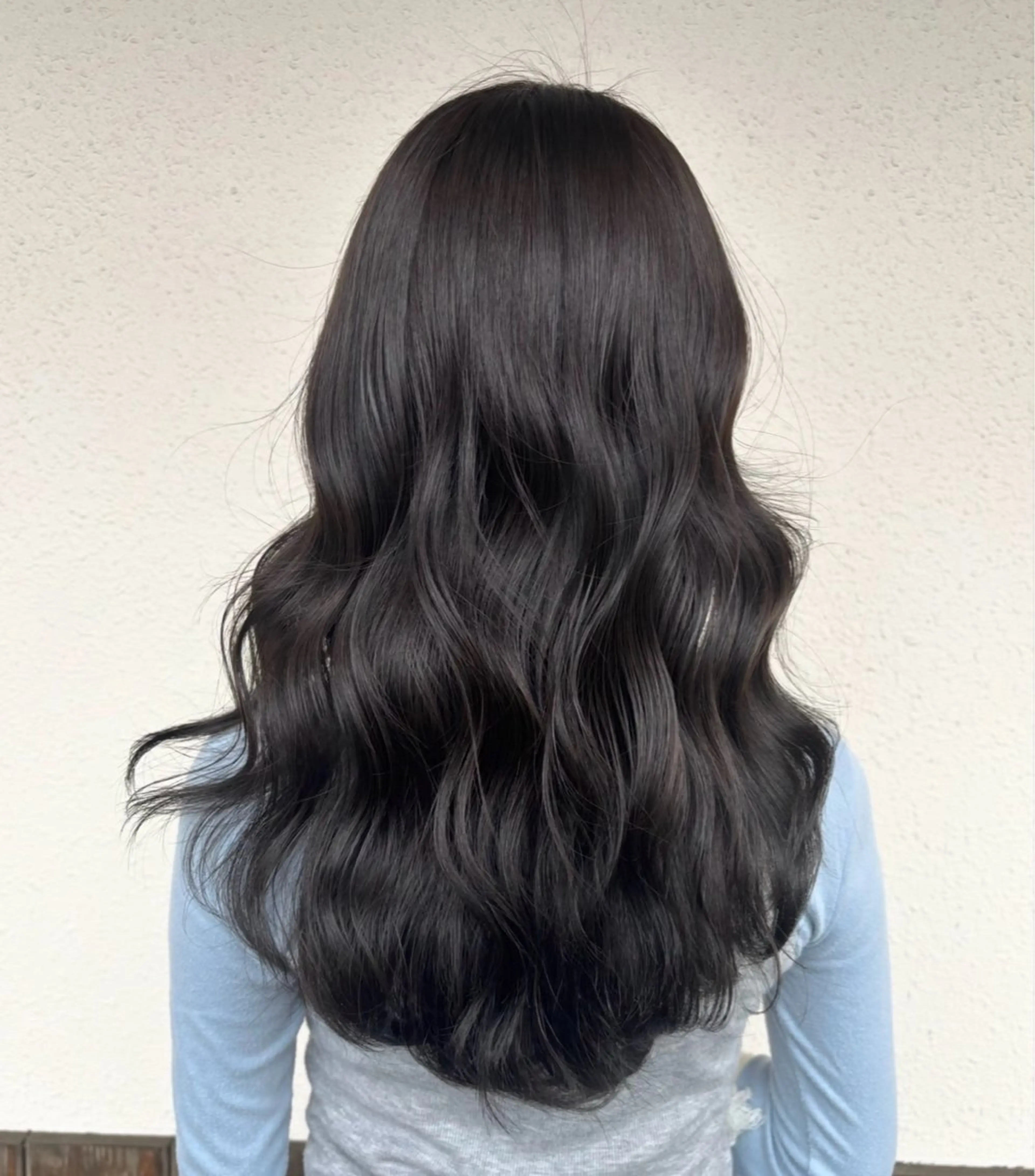 ロング カラー 森本 麻比のヘアスタイル