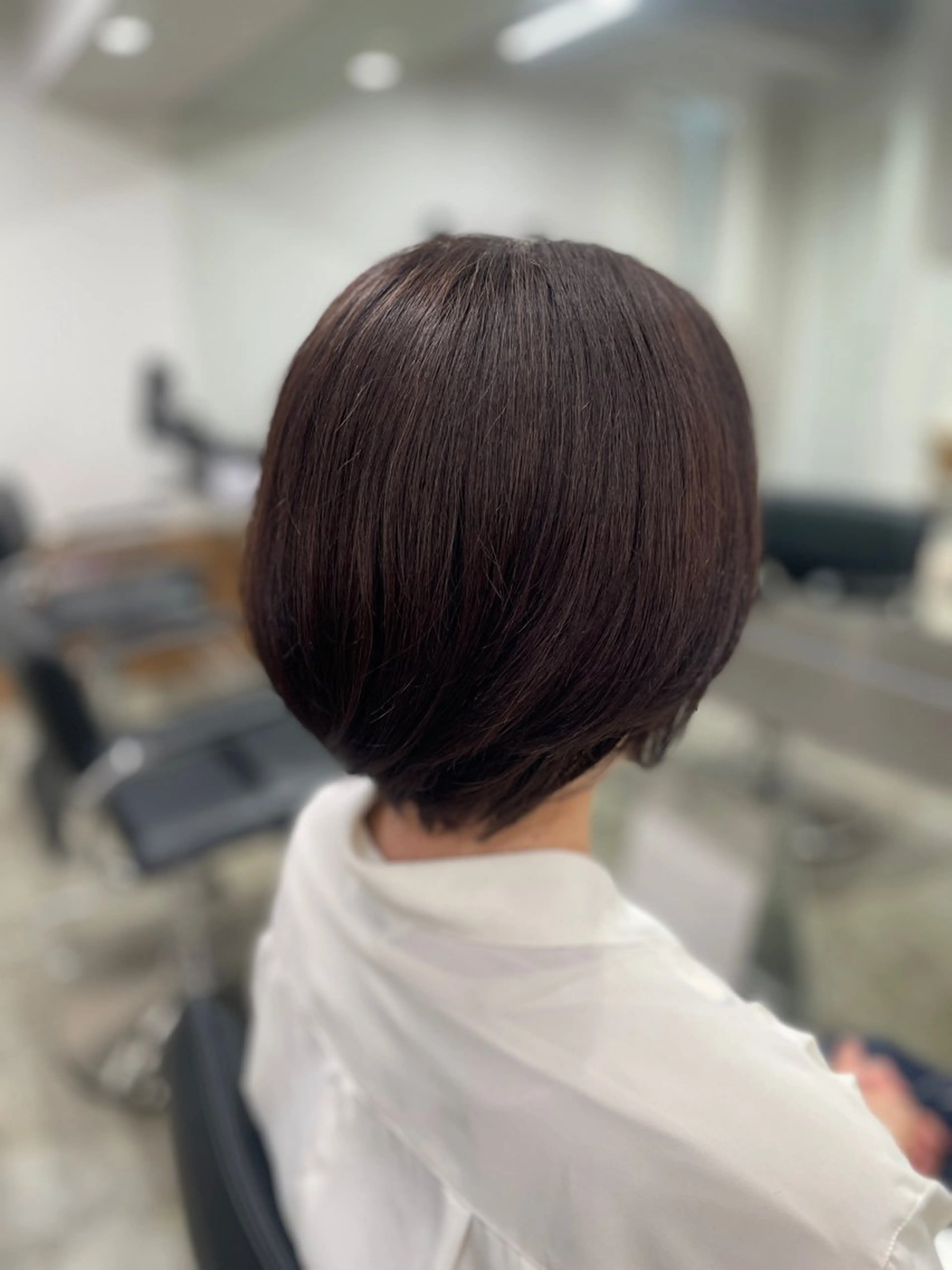 ショート 🤍ショートボブ 🤍NANAMI🤍のヘアスタイル