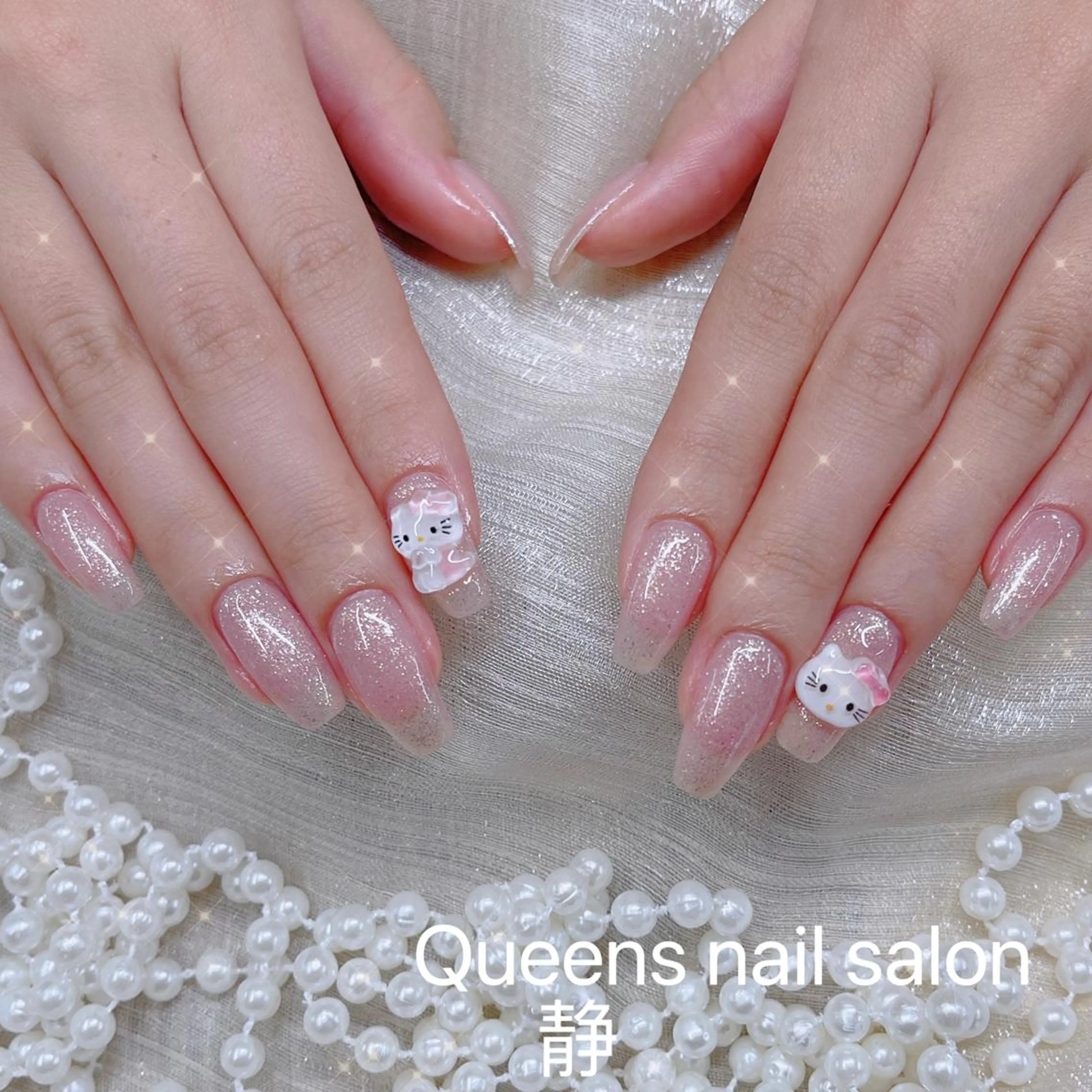 【チップジェル長さ出し】プチアート2本+ワンカラー¥10980→¥7990の写真