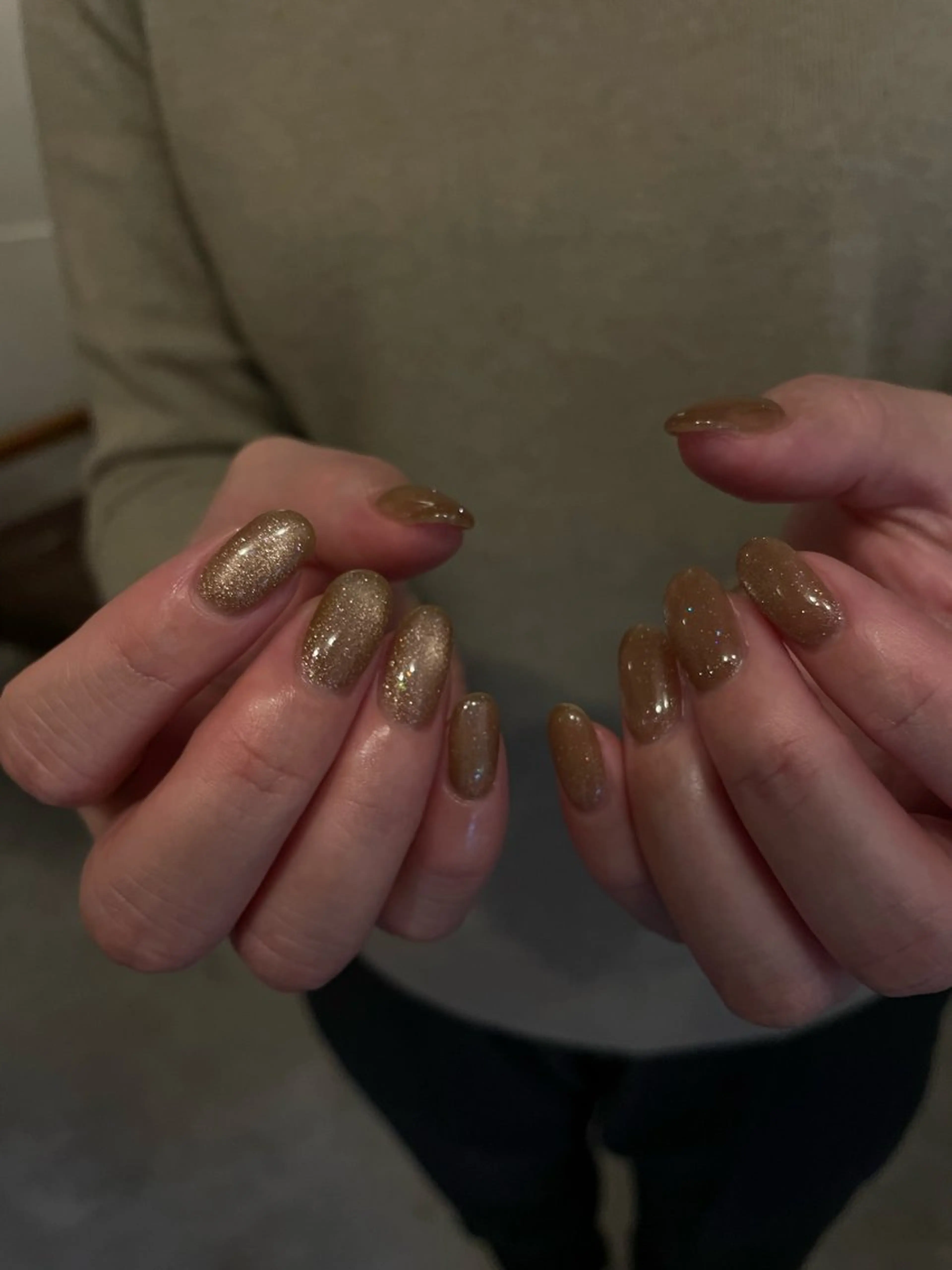 ネイル キラキラネイル マグネットネイル ハンドネイル roof nailのネイルデザイン