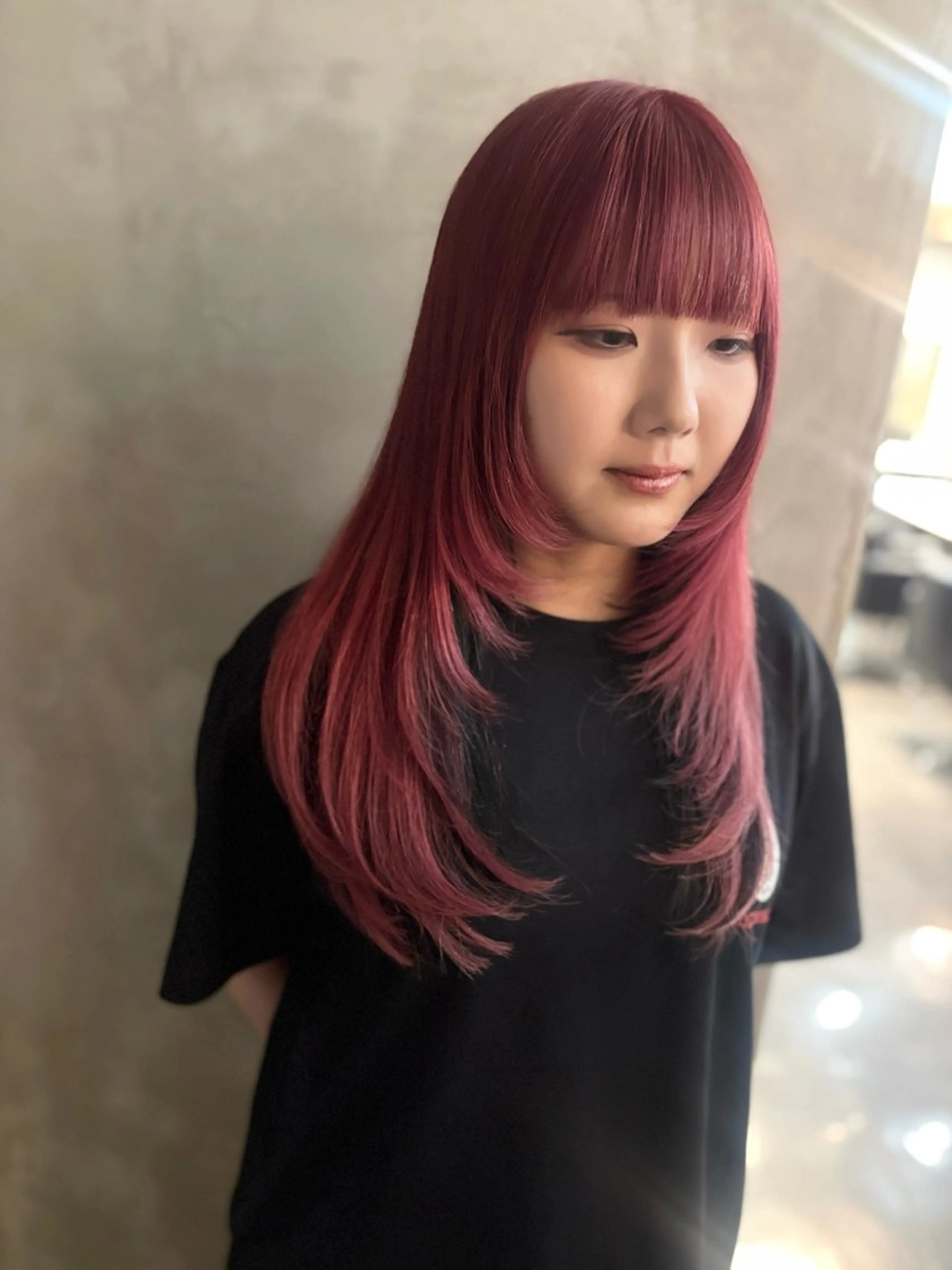 ロング カラー カット ヘアカラー トリートメント 優作 〜圧倒的信頼〜のヘアスタイル