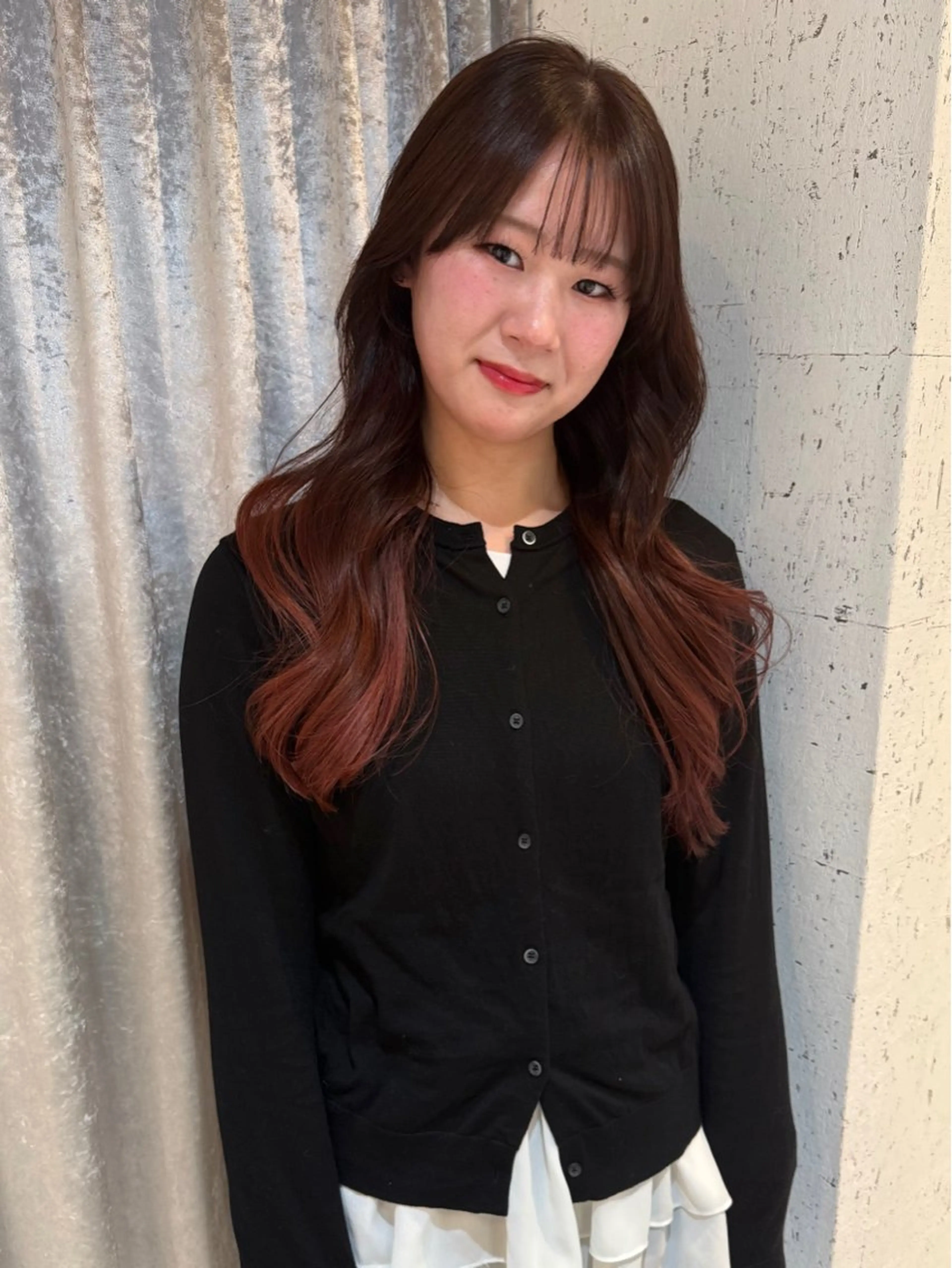 ロング カラー カット ヘアカラー トリートメント mai / linoah˚✧のヘアスタイル