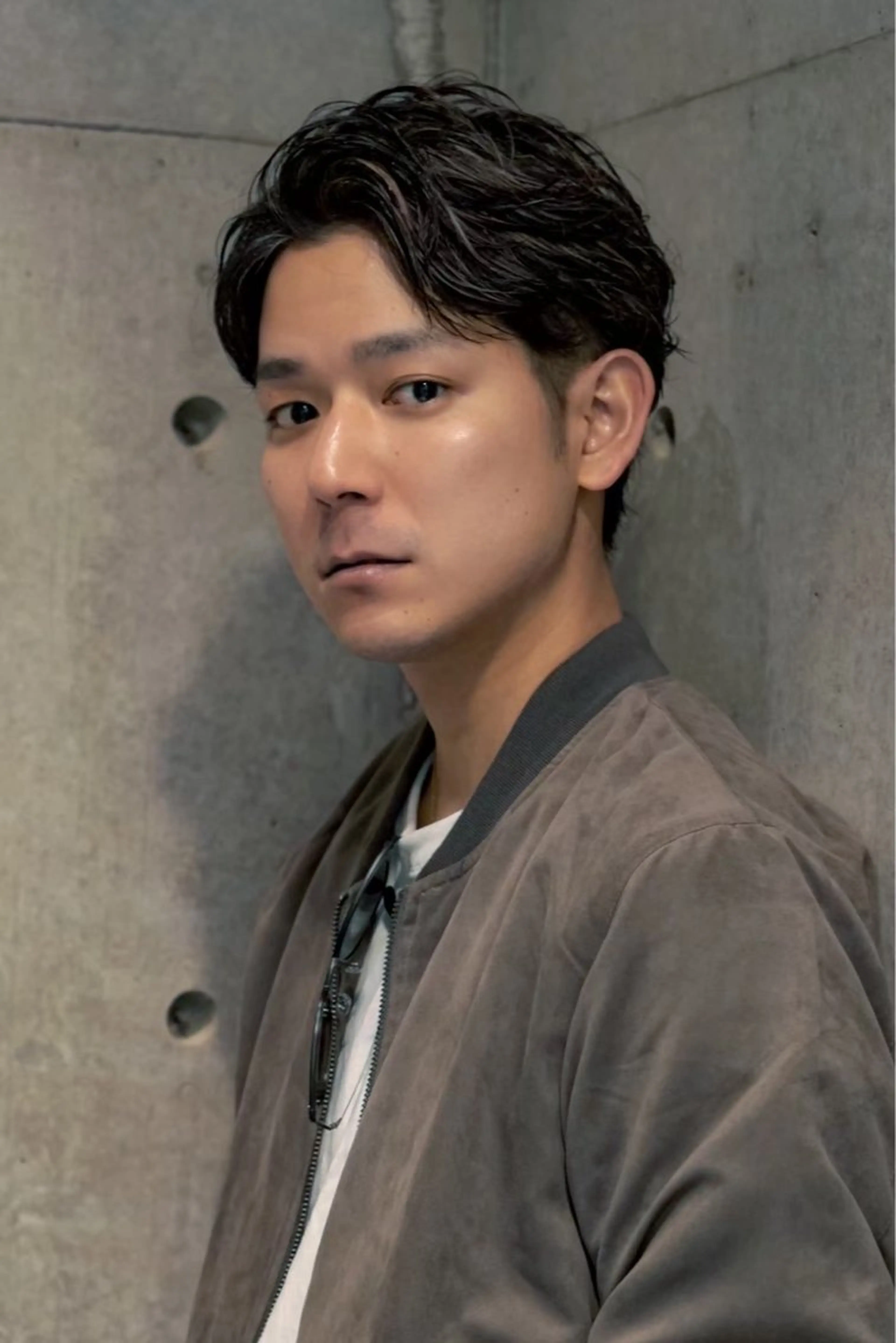 カラー パーマ メンズ カット 岡山 嵐のヘアスタイル
