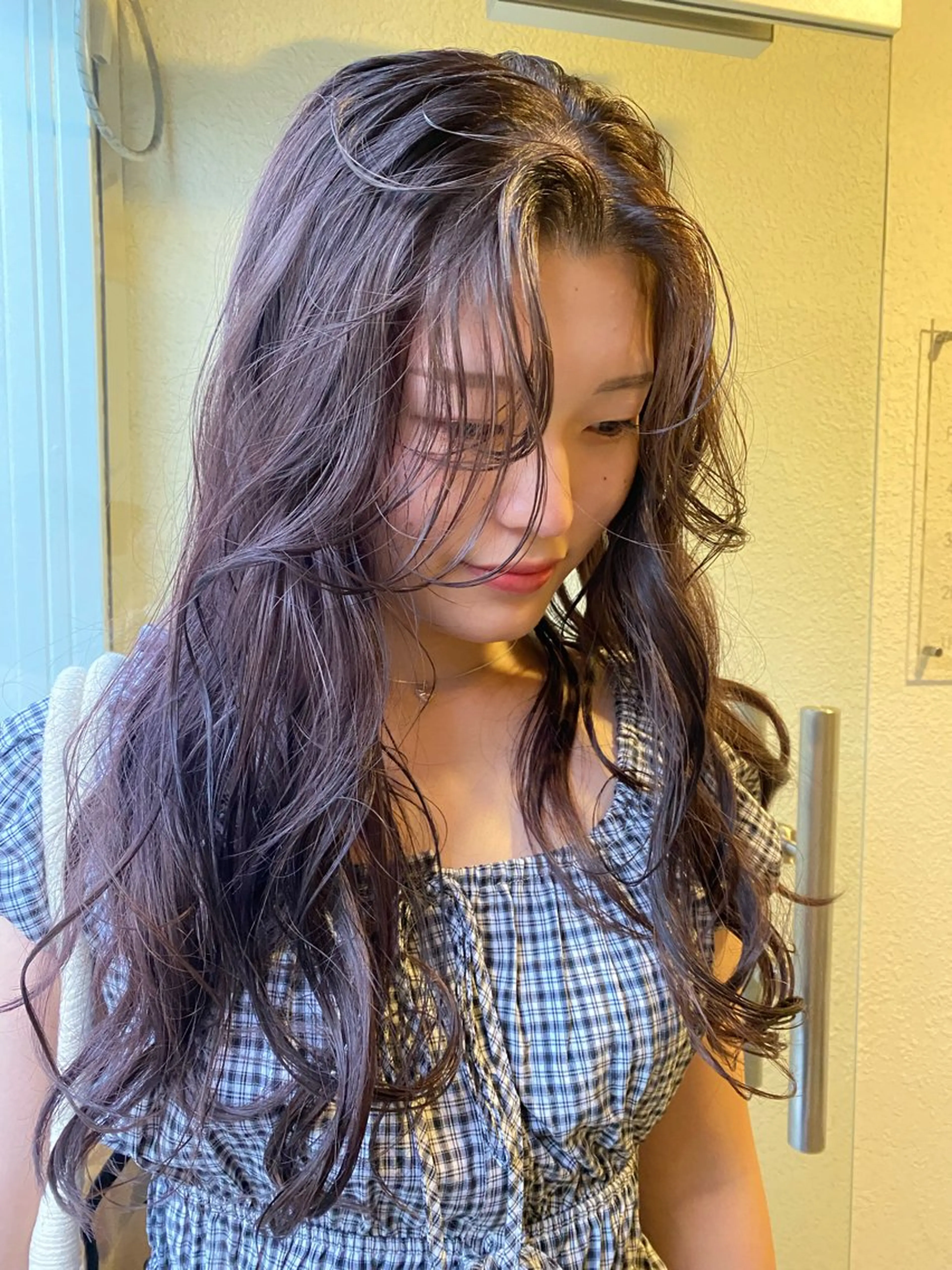 ロング 薄暮 マツイ　レンのヘアスタイル