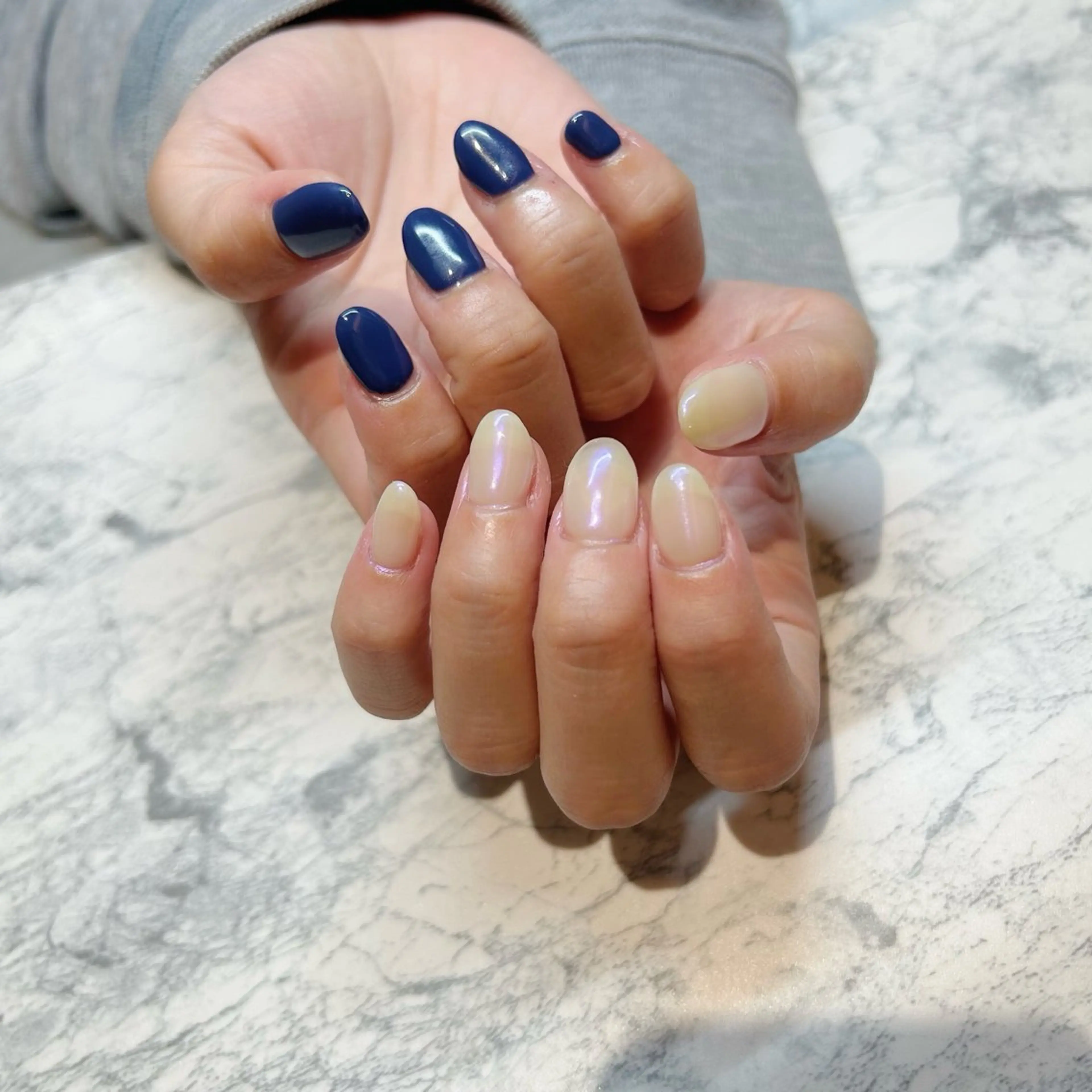 ネイル ハンドネイル マグネット/心斎橋 LoLo.カレラのネイルデザイン