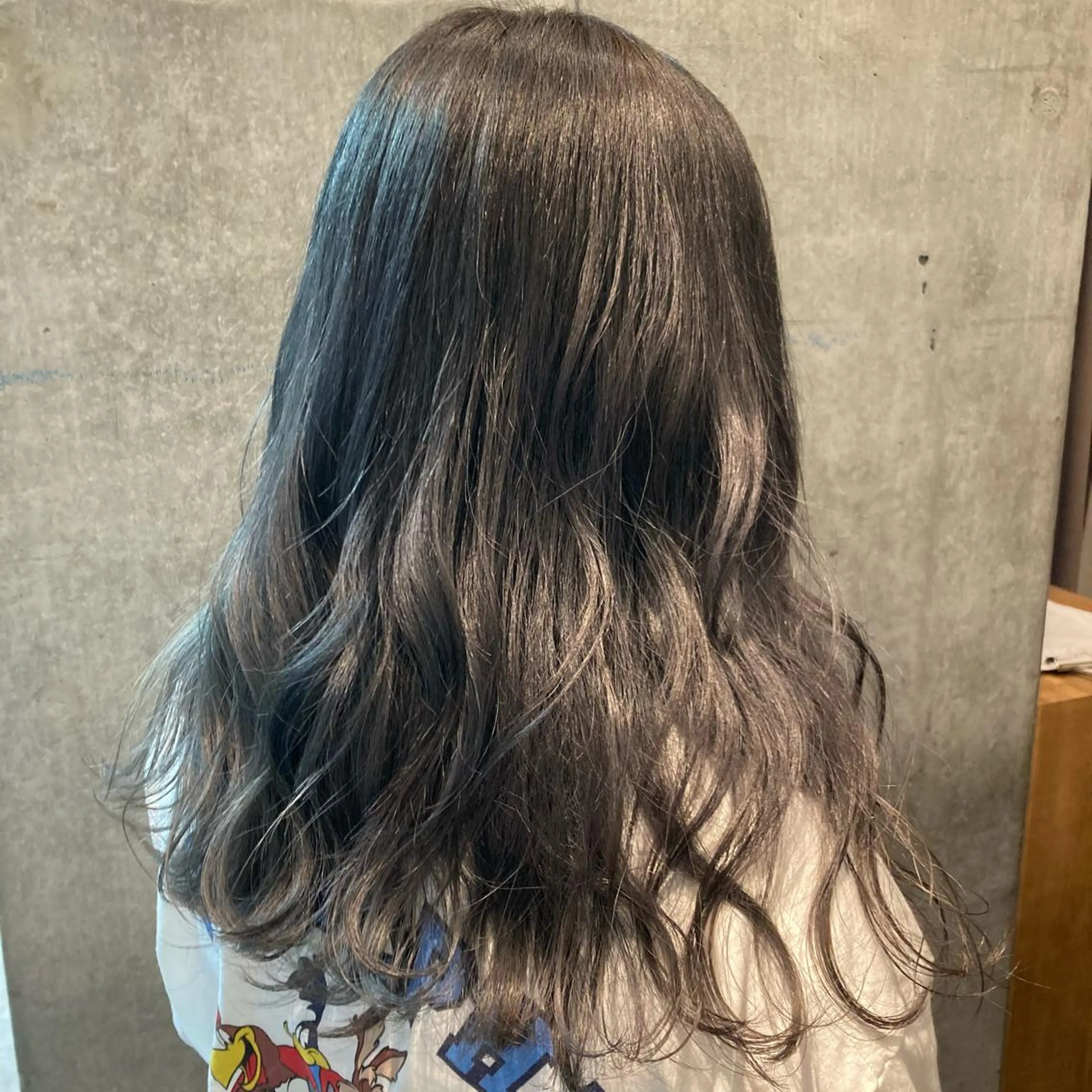 カラー アッシュ シルバー シルバーアッシュ 暗髪/艶髪/Ono .のヘアスタイル