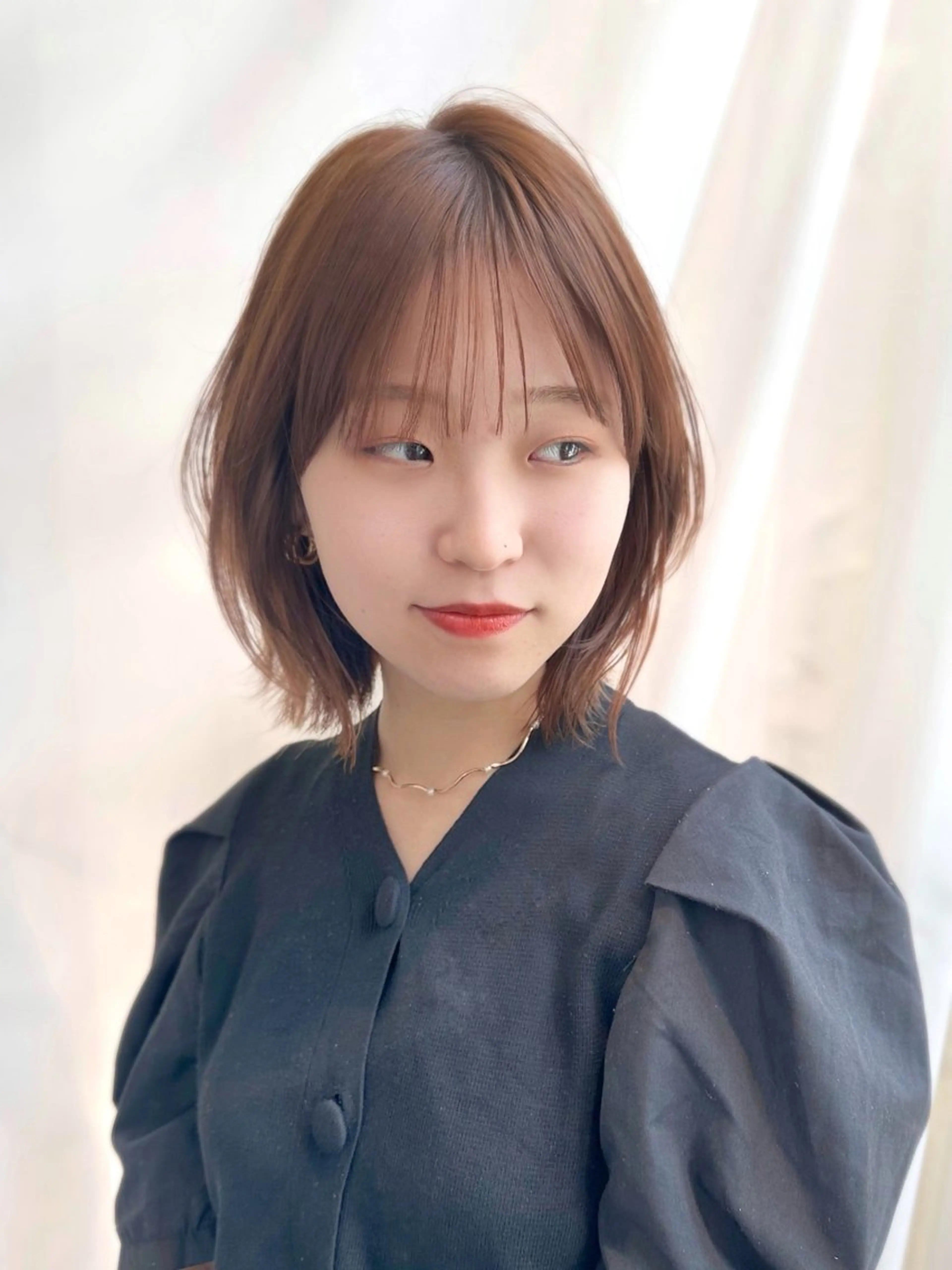 ミディアム カラー パーマ ヘアアレンジ カット ヘアカラー トリートメント ヘアセット レイヤーカット/ボブ /縮毛矯正✨大輝のヘアスタイル