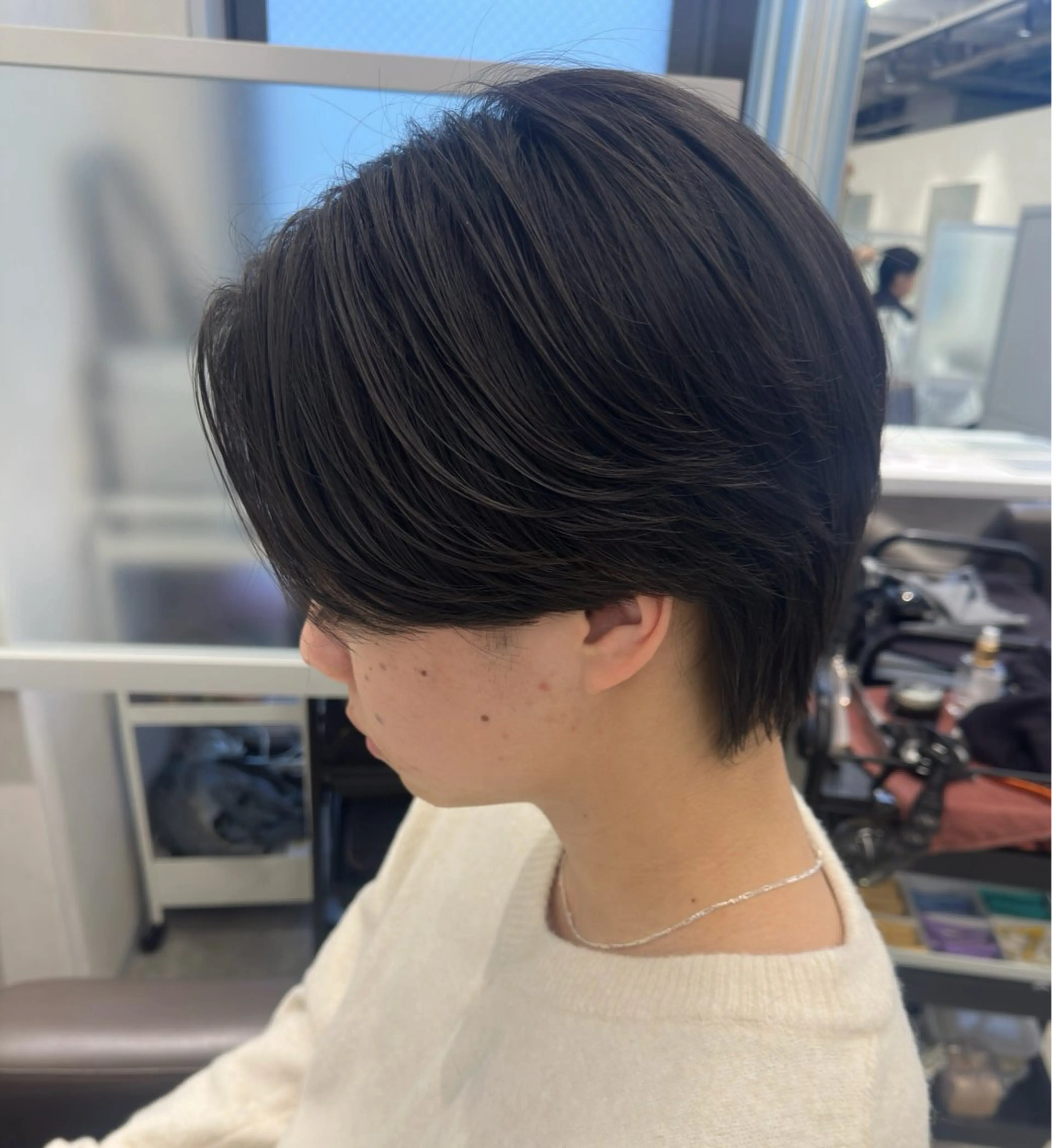 ショート パーマ メンズ カット パーマ トリートメント 加藤拓海 /モデル募集中のヘアスタイル