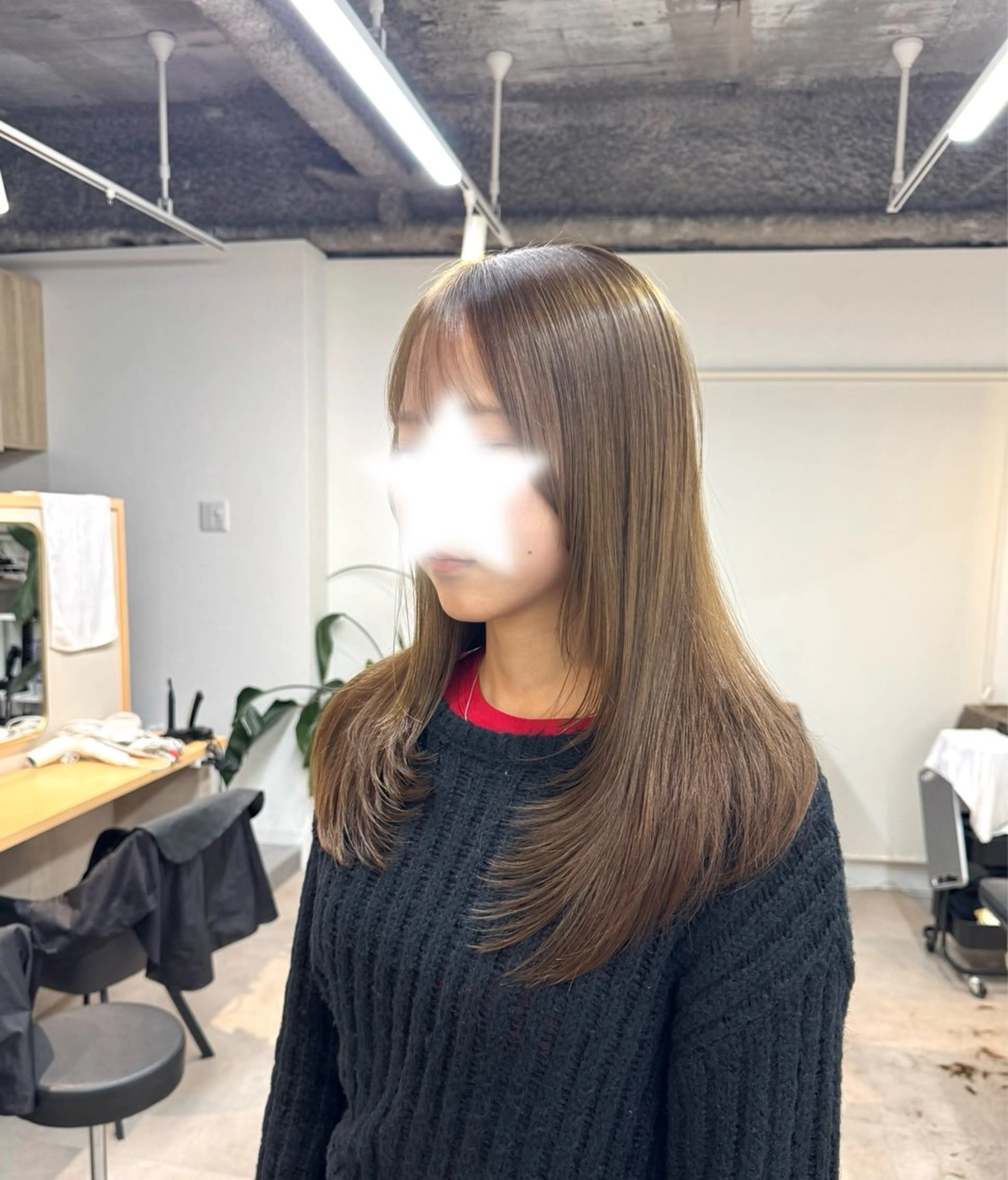 ミディアム 顔周りカット レイヤーカット カットモデル募集中 ☀️NICHIKAのヘアスタイル