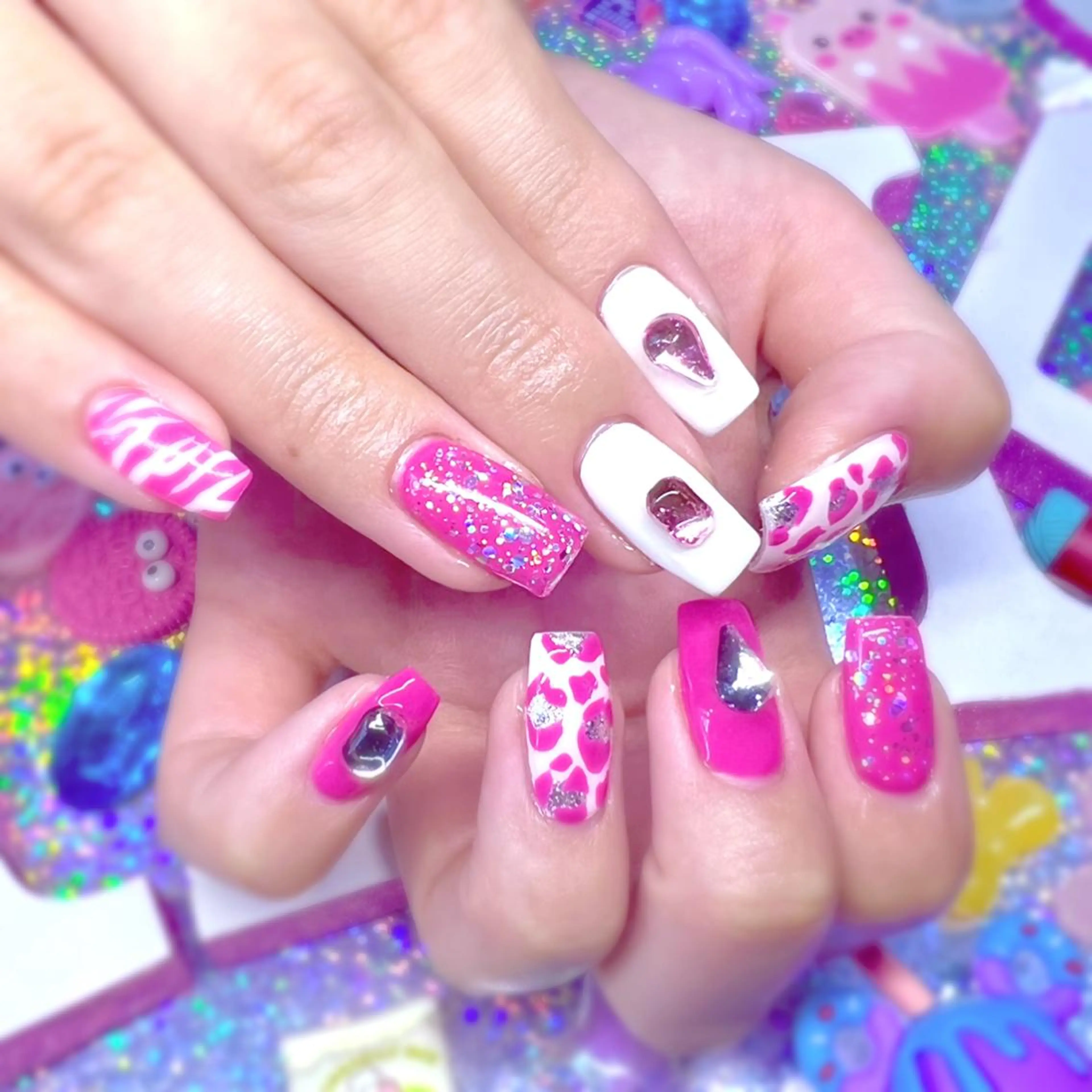 ネイル アートネイル クリアネイル ジェルネイル ニュアンスネイル オフィスネイル 8appy YUKITIN.Bのネイルデザイン