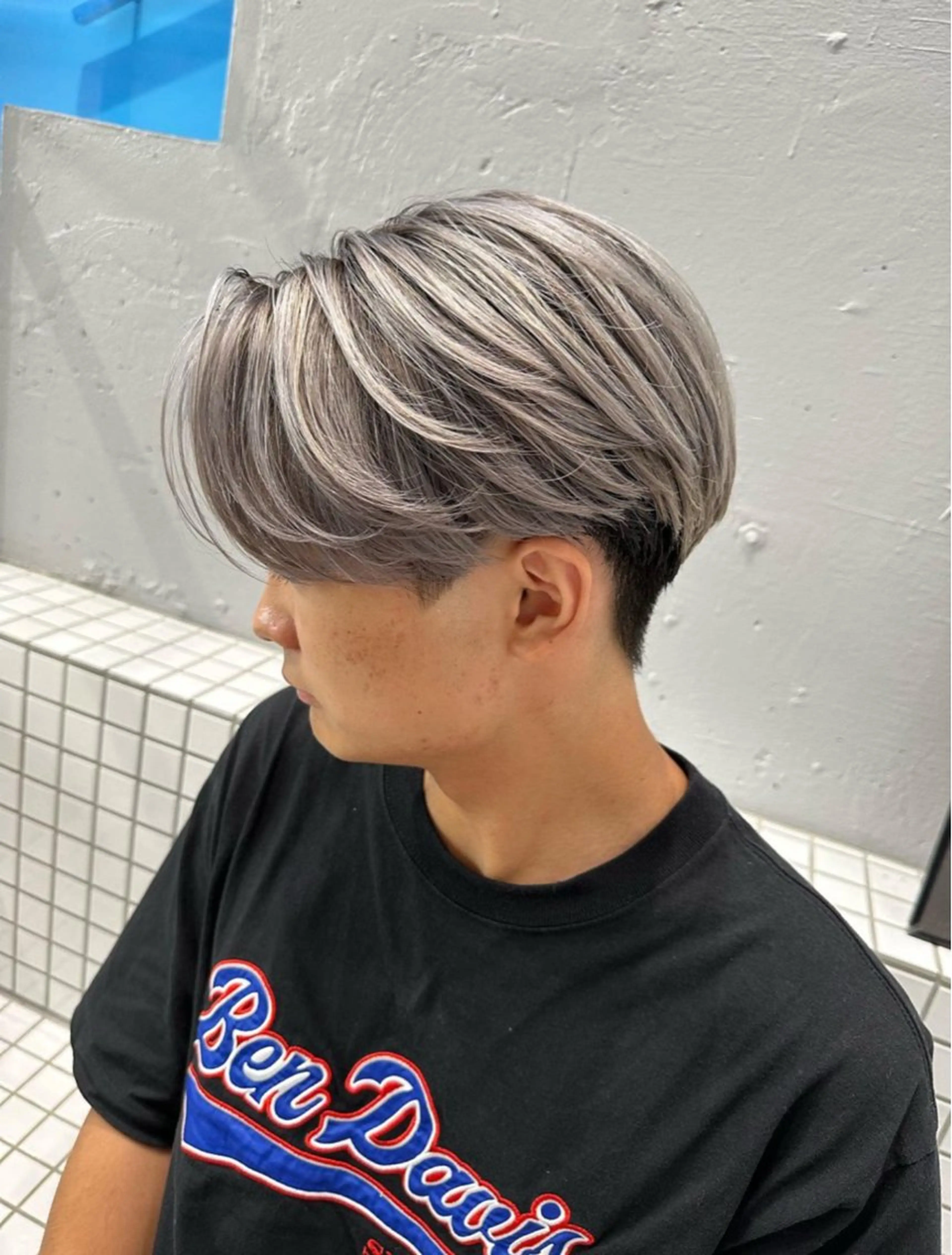 カラー メンズパーマ特化 ふうきのヘアスタイル