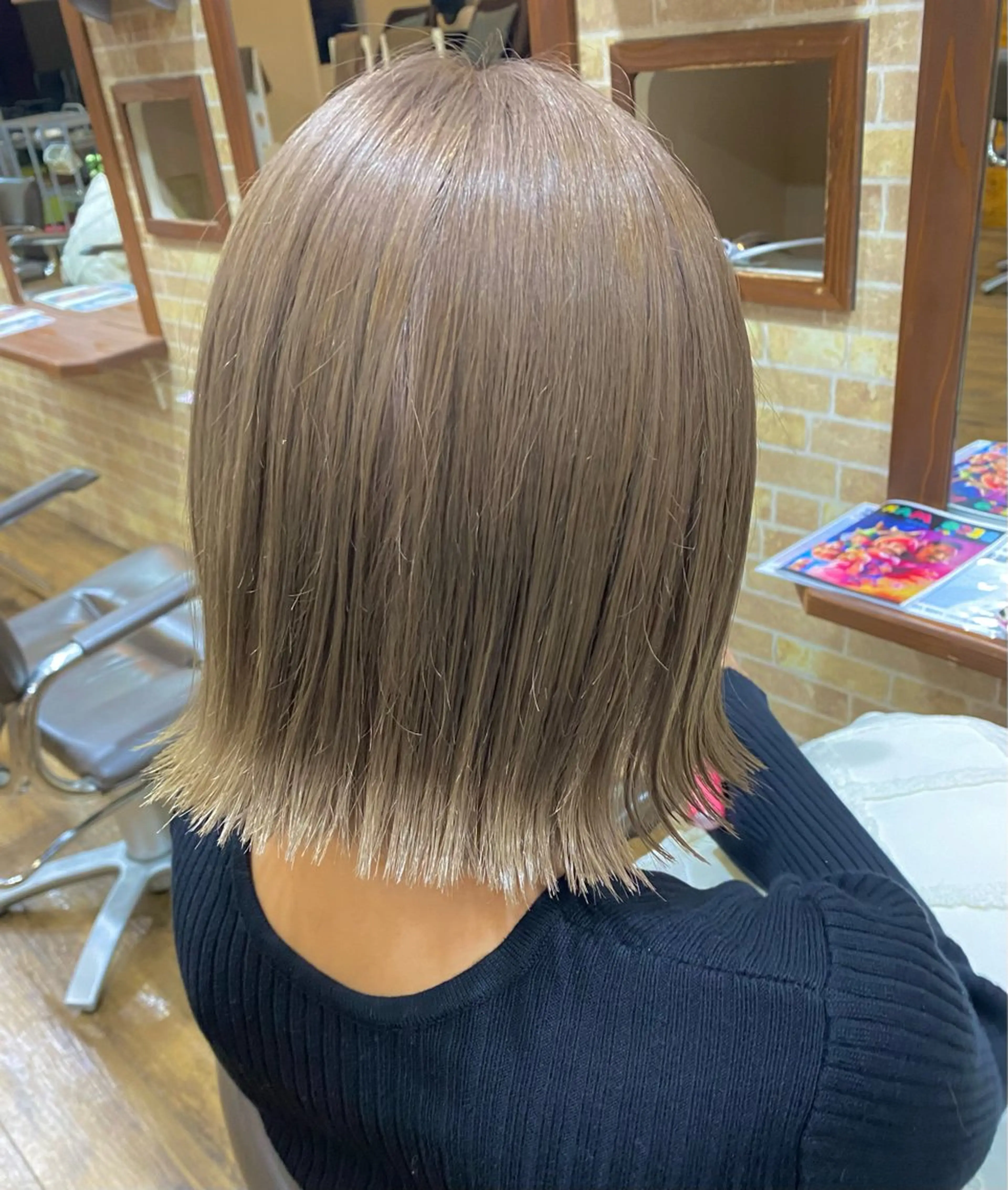 🧞‍♀️透明感Wカラー✖️柔らか中明度（ブリーチ有🥣）🧞‍♀️の写真