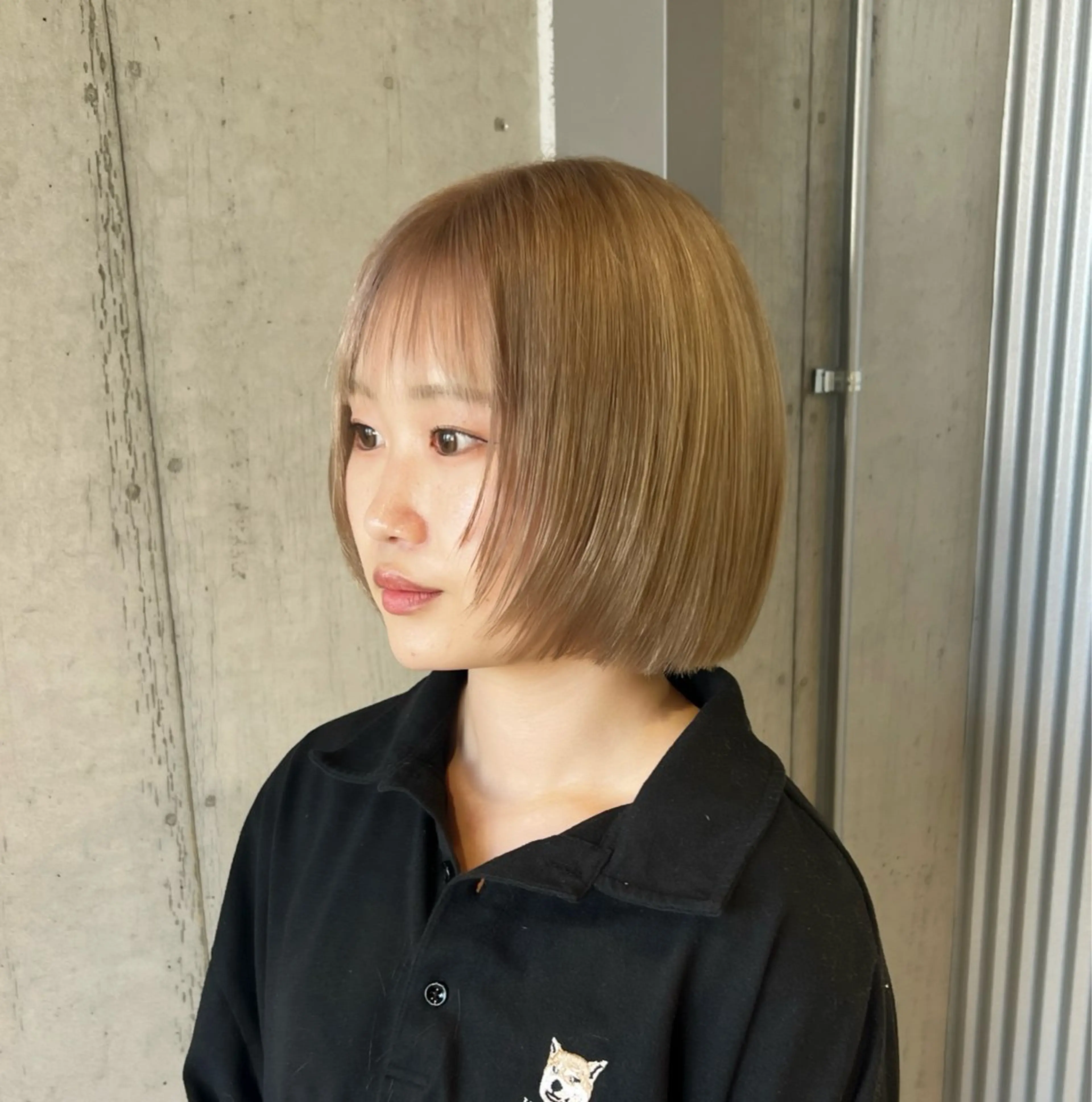 カラー ベージュカラー カット ヘアカラー トリートメント 柔め透明感血色カラー 暖色/レイヤー/ゆいのヘアスタイル