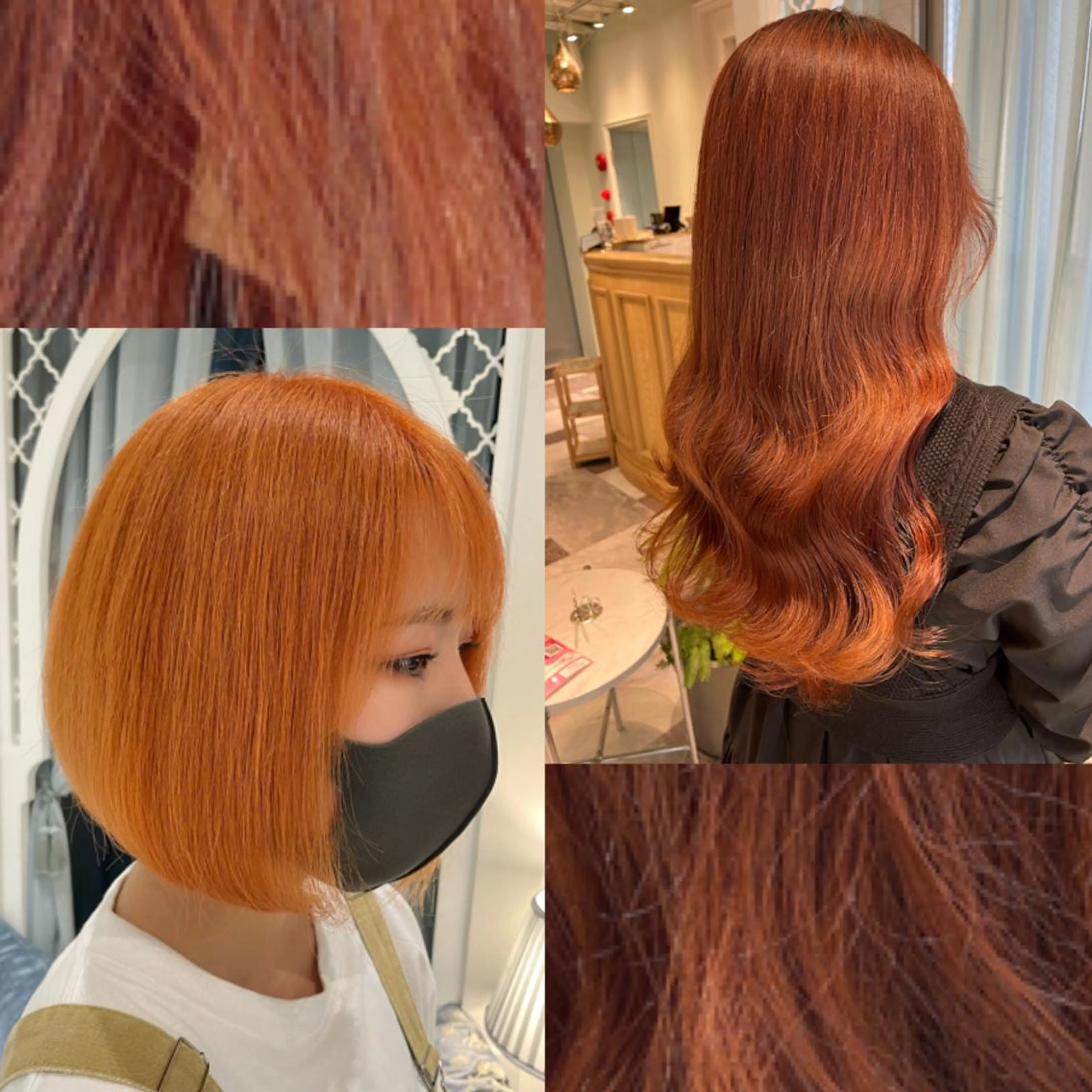 カラー ブリーチ ケアブリーチ ダブルカラー イヤリングカラー ハイライトカラー Bond Story fleek所属・渡辺 麻衣のヘアスタイル