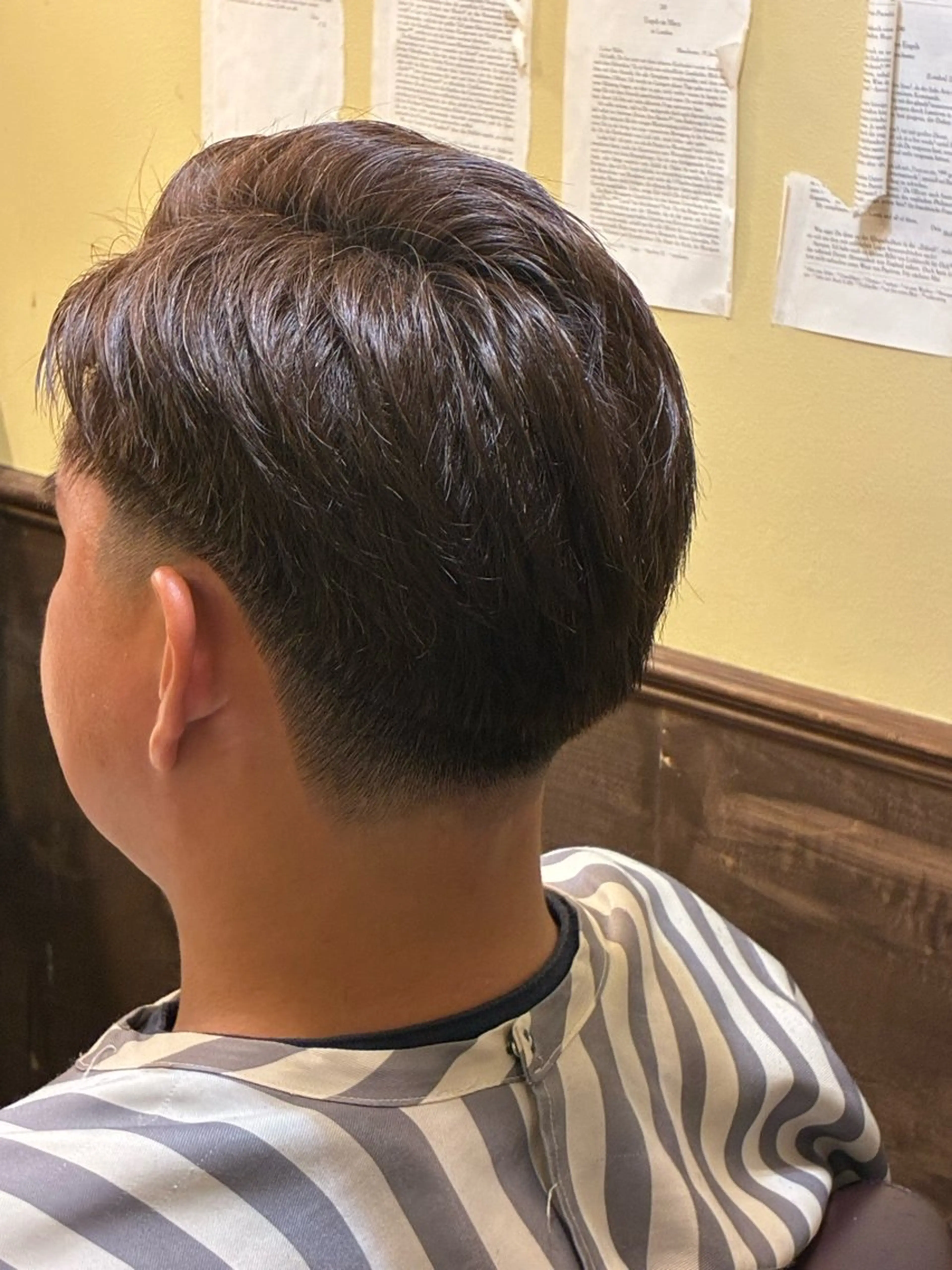 テーパーフェードカット✂️の写真