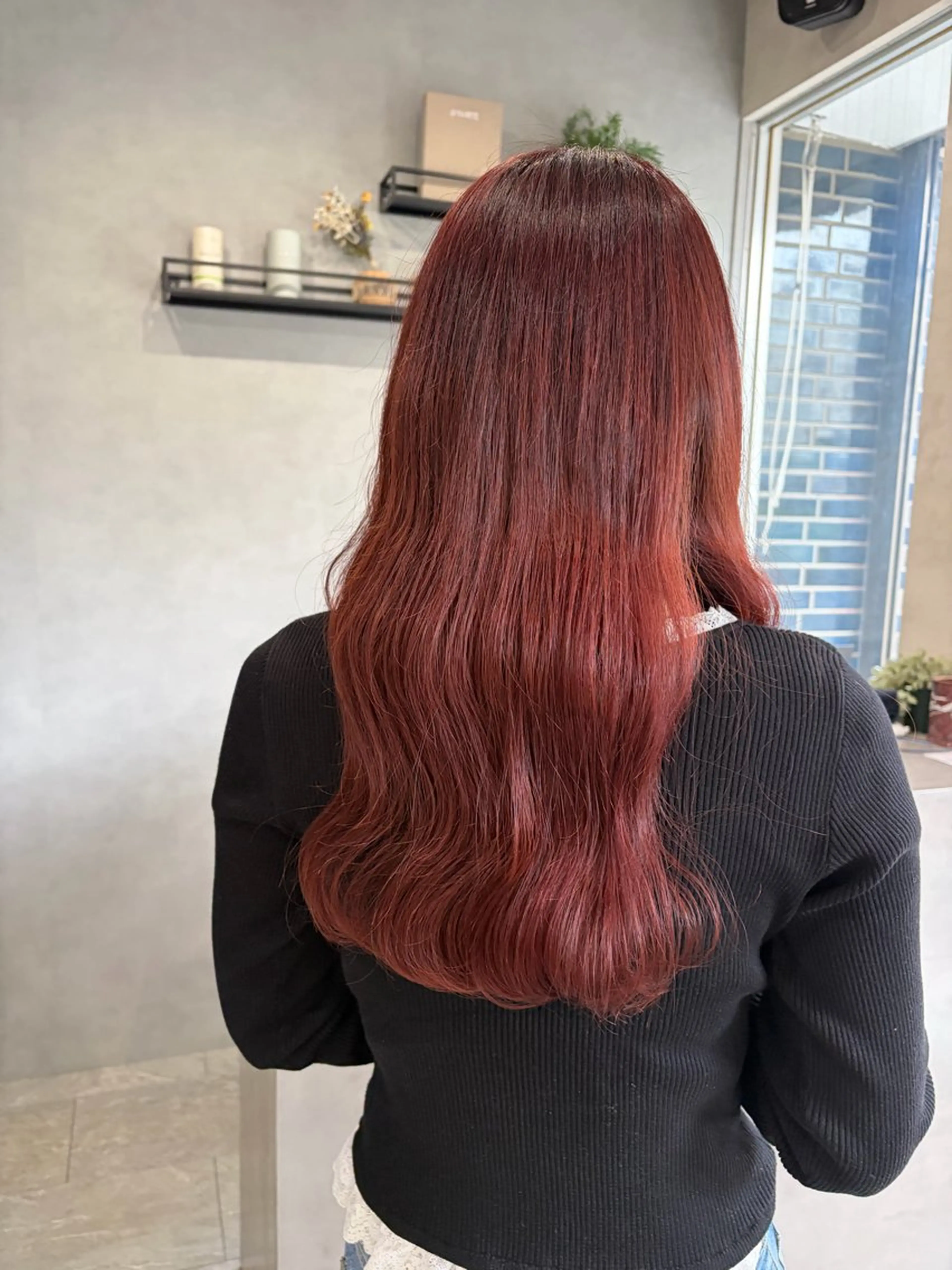 ロング 鵜澤 華乃音のヘアスタイル