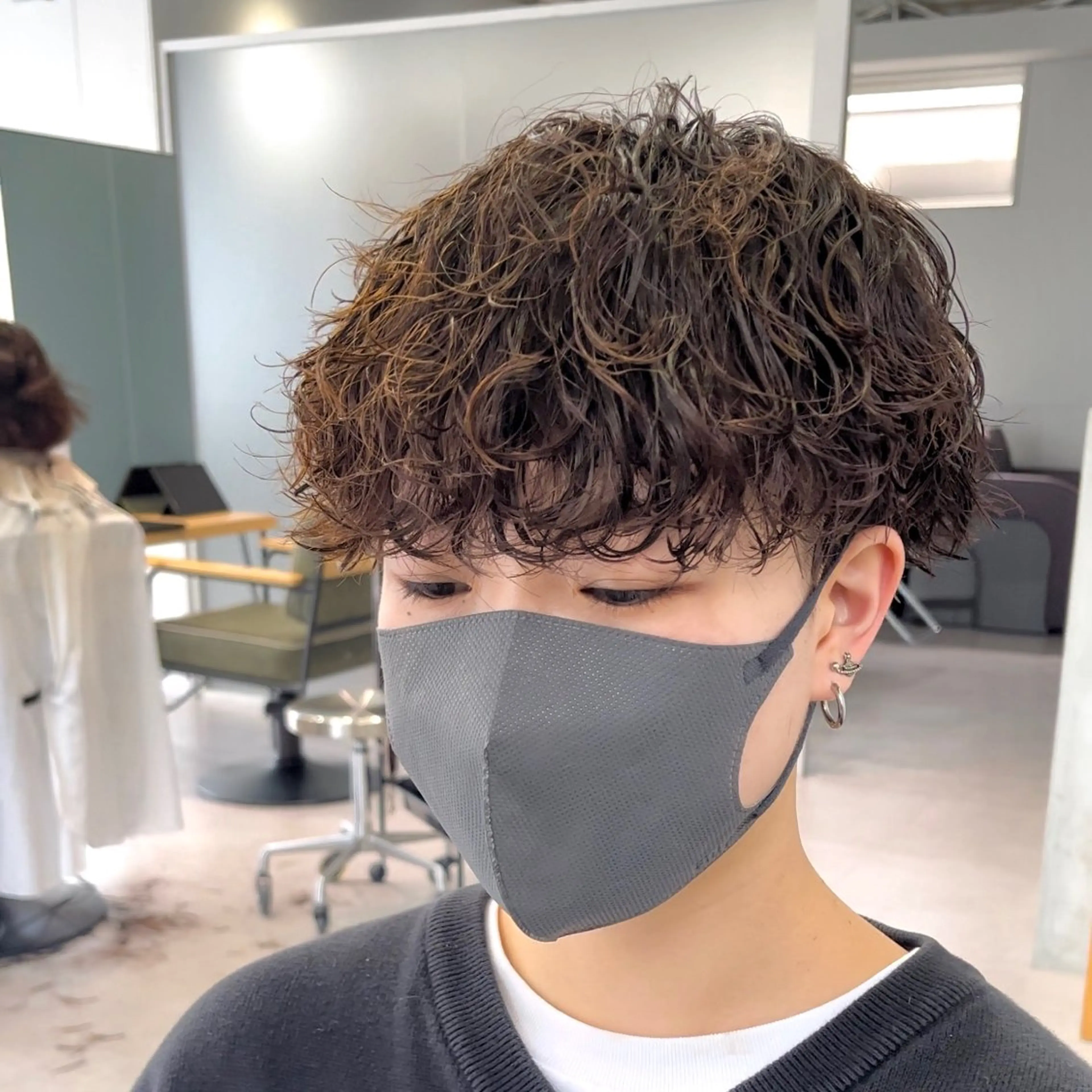 【メンズ限定】カット+波巻きパーマの写真