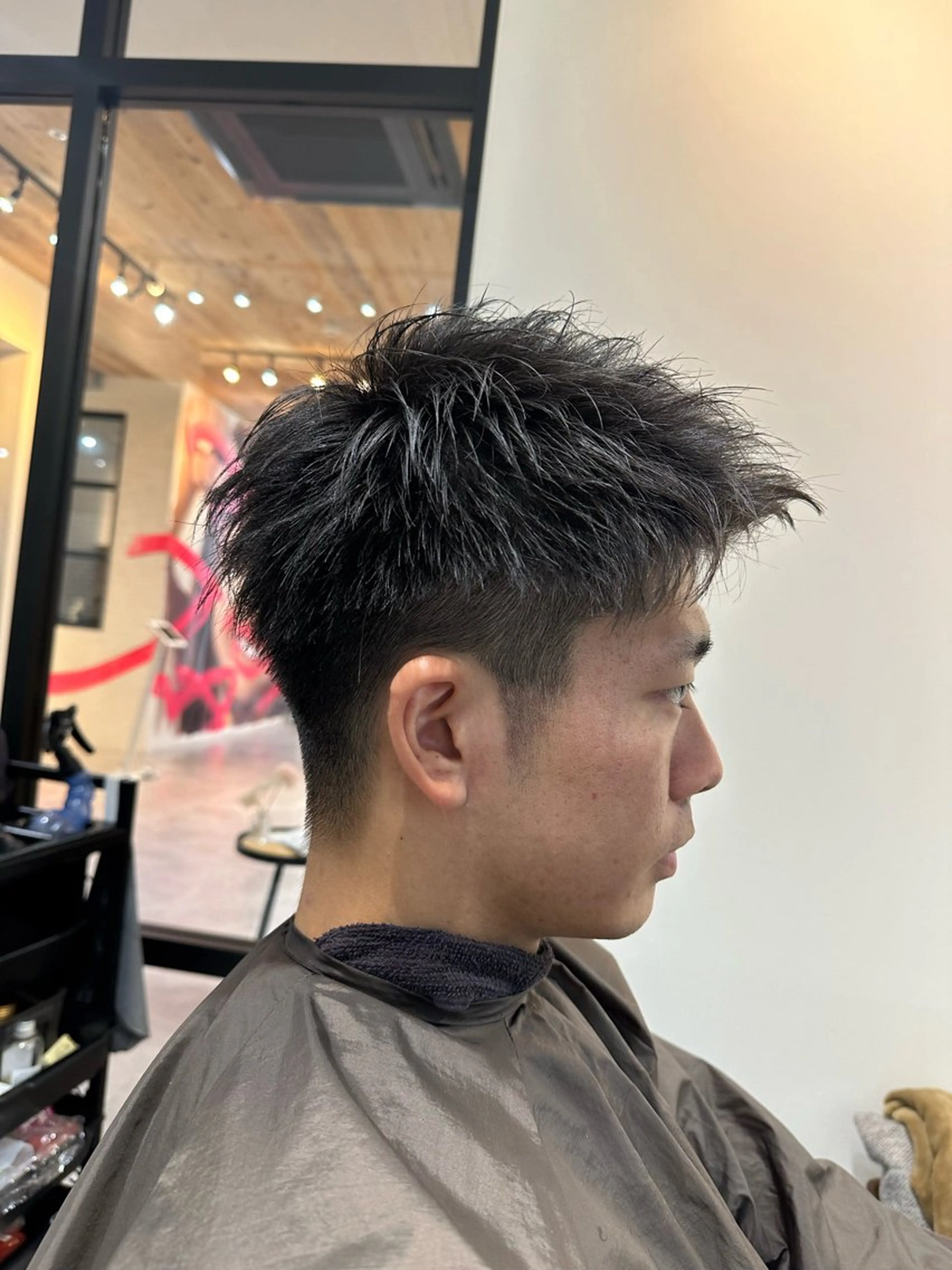 メンズ メンズショート ツーブロック カット JAM吉祥寺所属・メンズカット クドウユウキのヘアスタイル