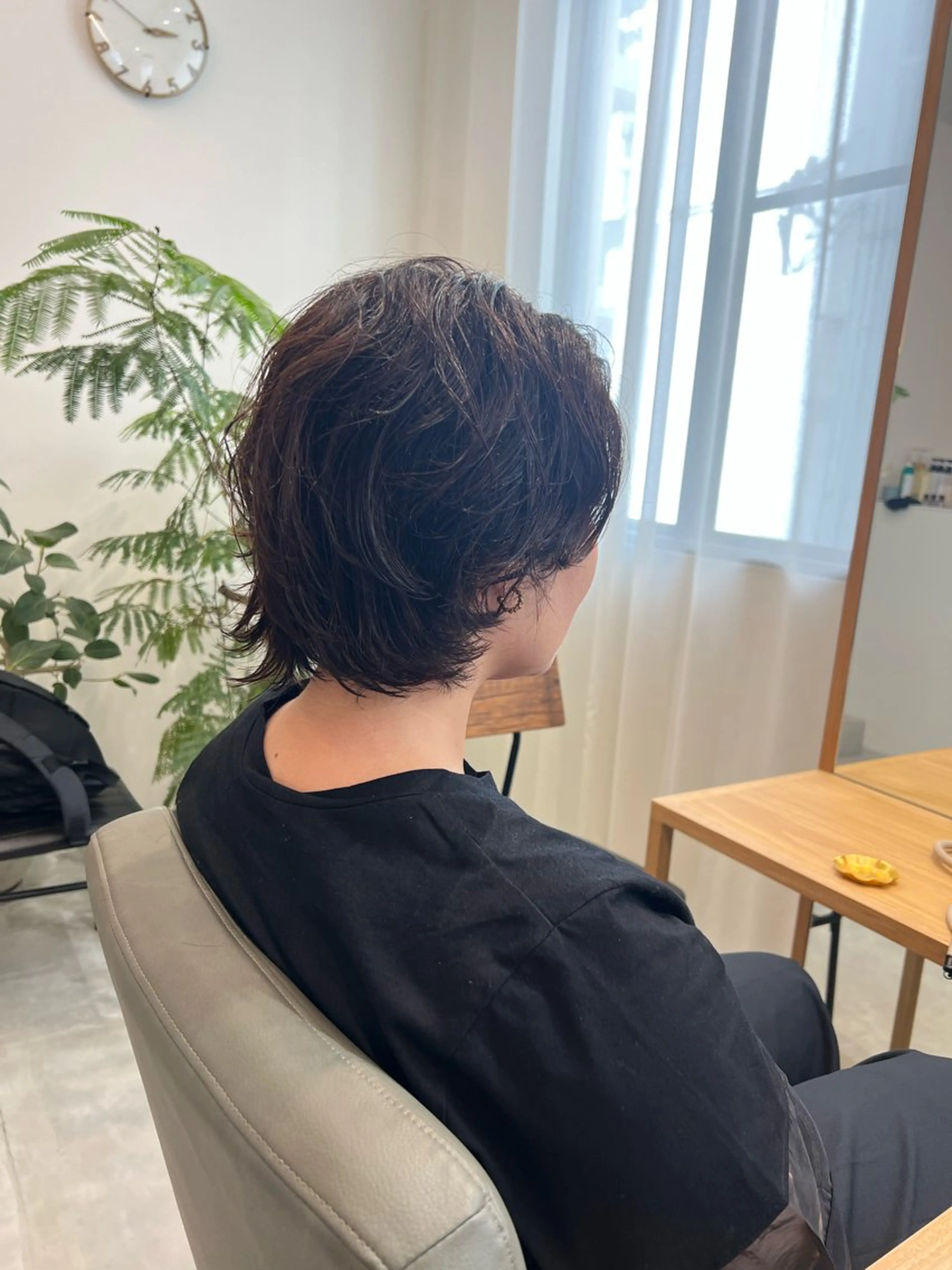 ショート 伸ばしかけ ウルフカット カット パーマ トリートメント yu koのヘアスタイル