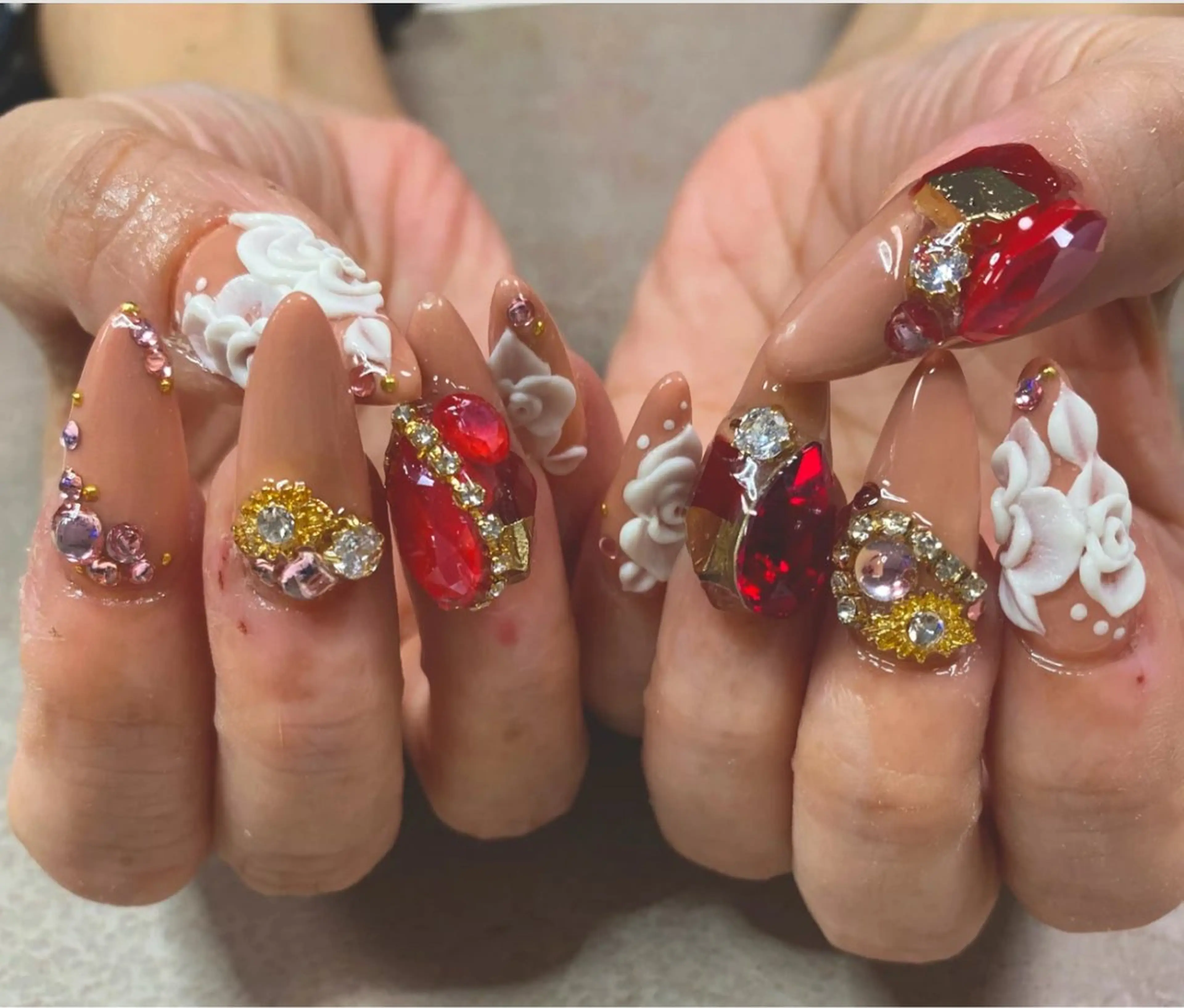 ネイル 成人式 Sugar Erikaのネイルデザイン