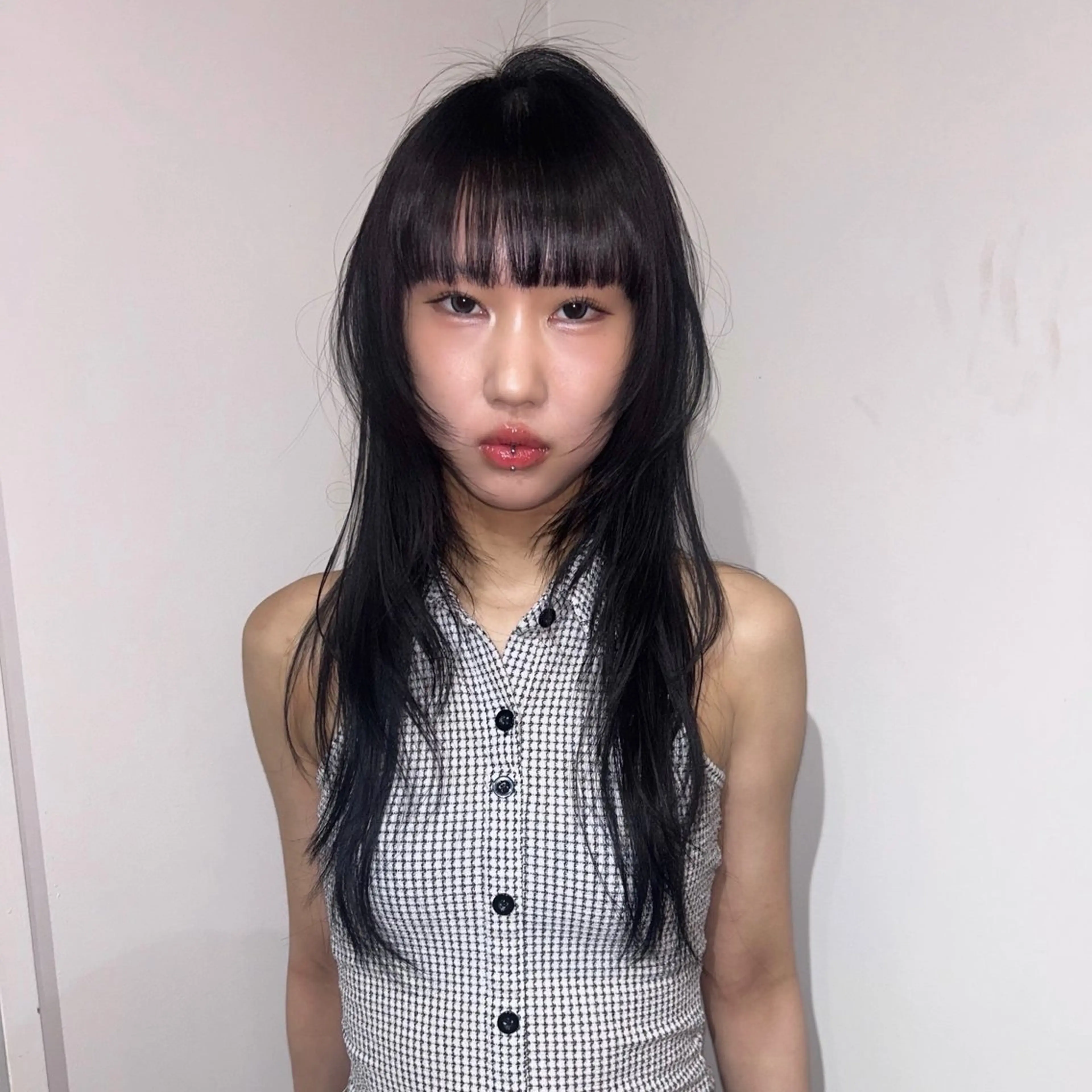 【落とせる黒✨✨】艶感たっぷりブラック🖤(+stトリートメント)の写真